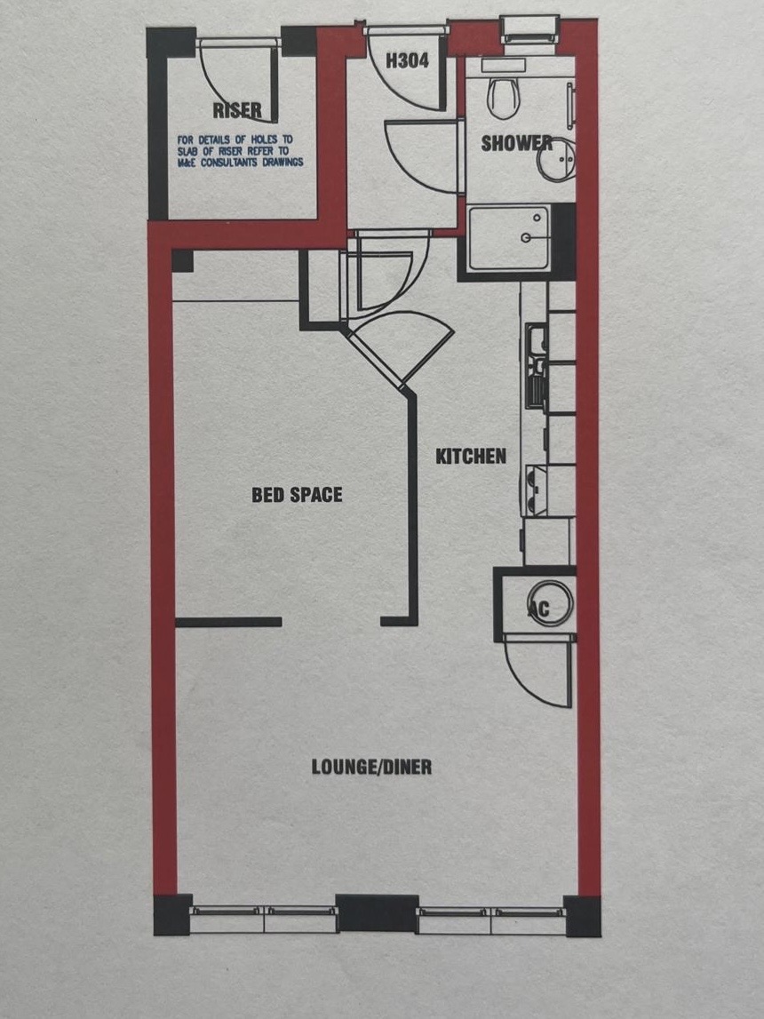 Zachary House, Lett Road, London floorplan