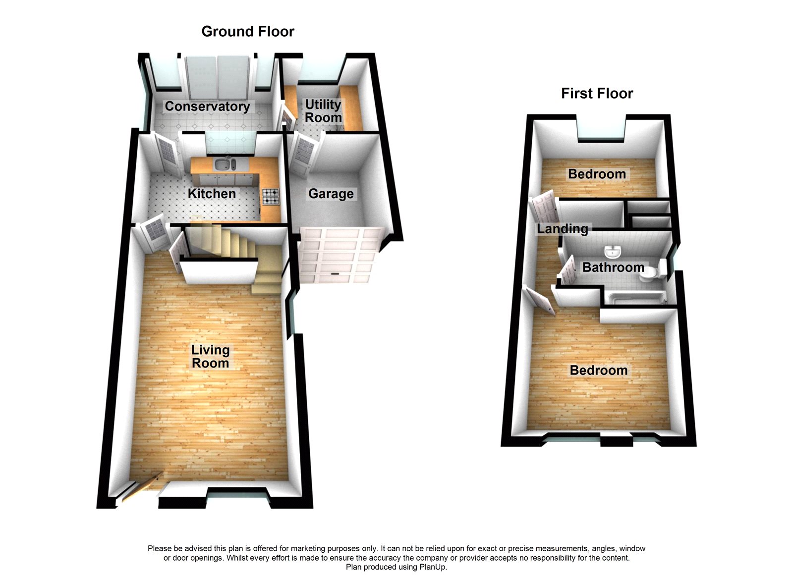 2 Bedrooms Semi-detached house for sale in Grandsire Gardens, Hoo, Kent ME3