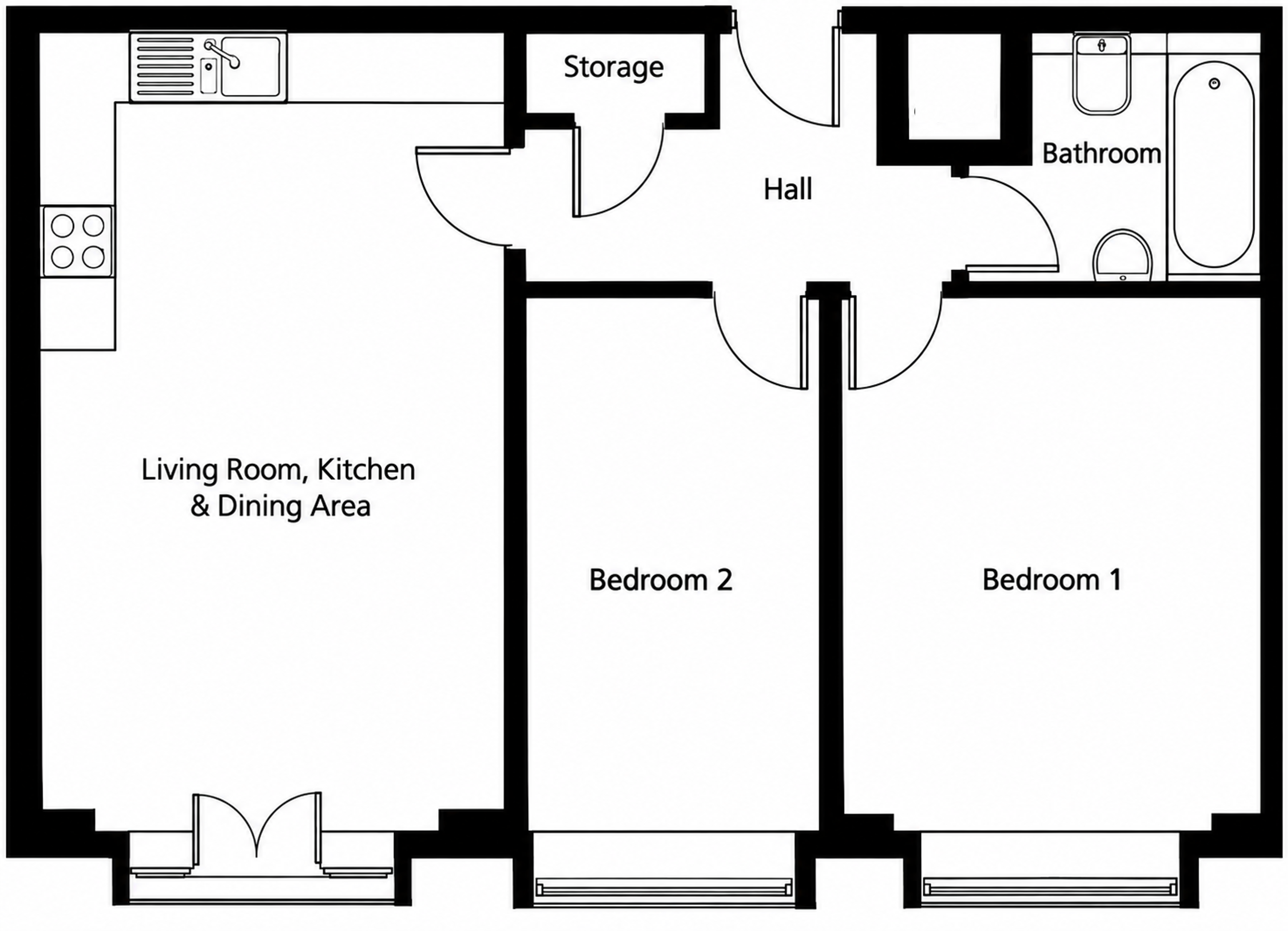 St Leonards Road, Eastbourne floorplan