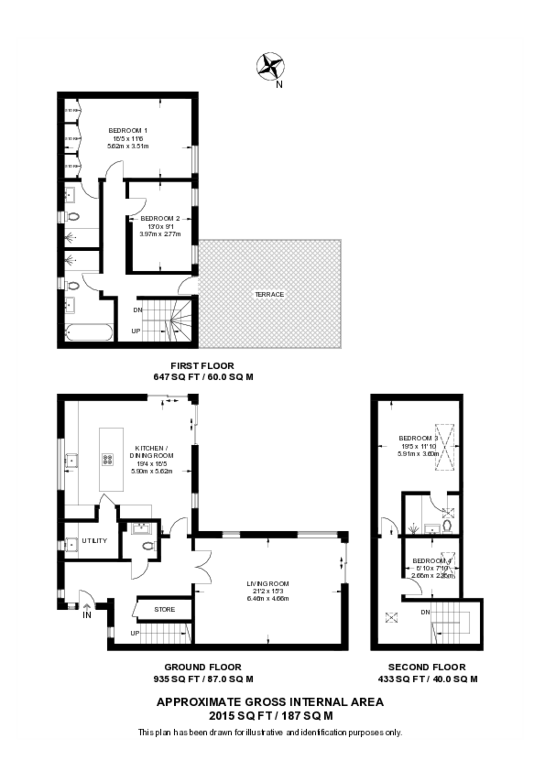 GU22, Old Woking floorplan