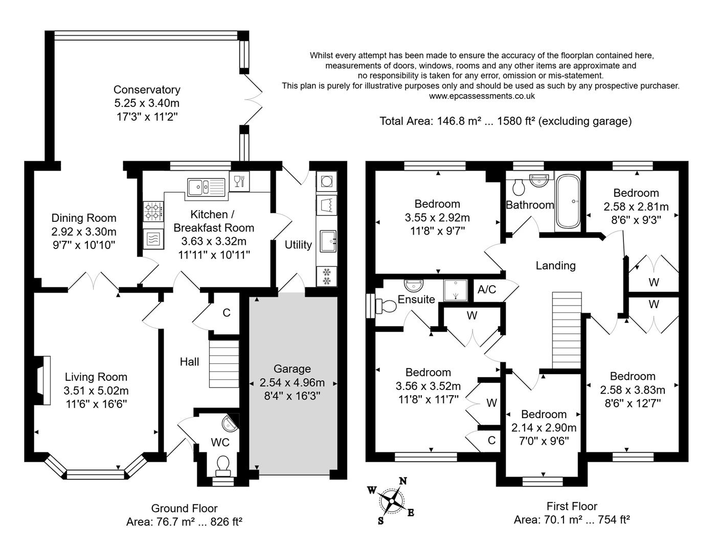 61, Newbury Avenue, Calne floorplan