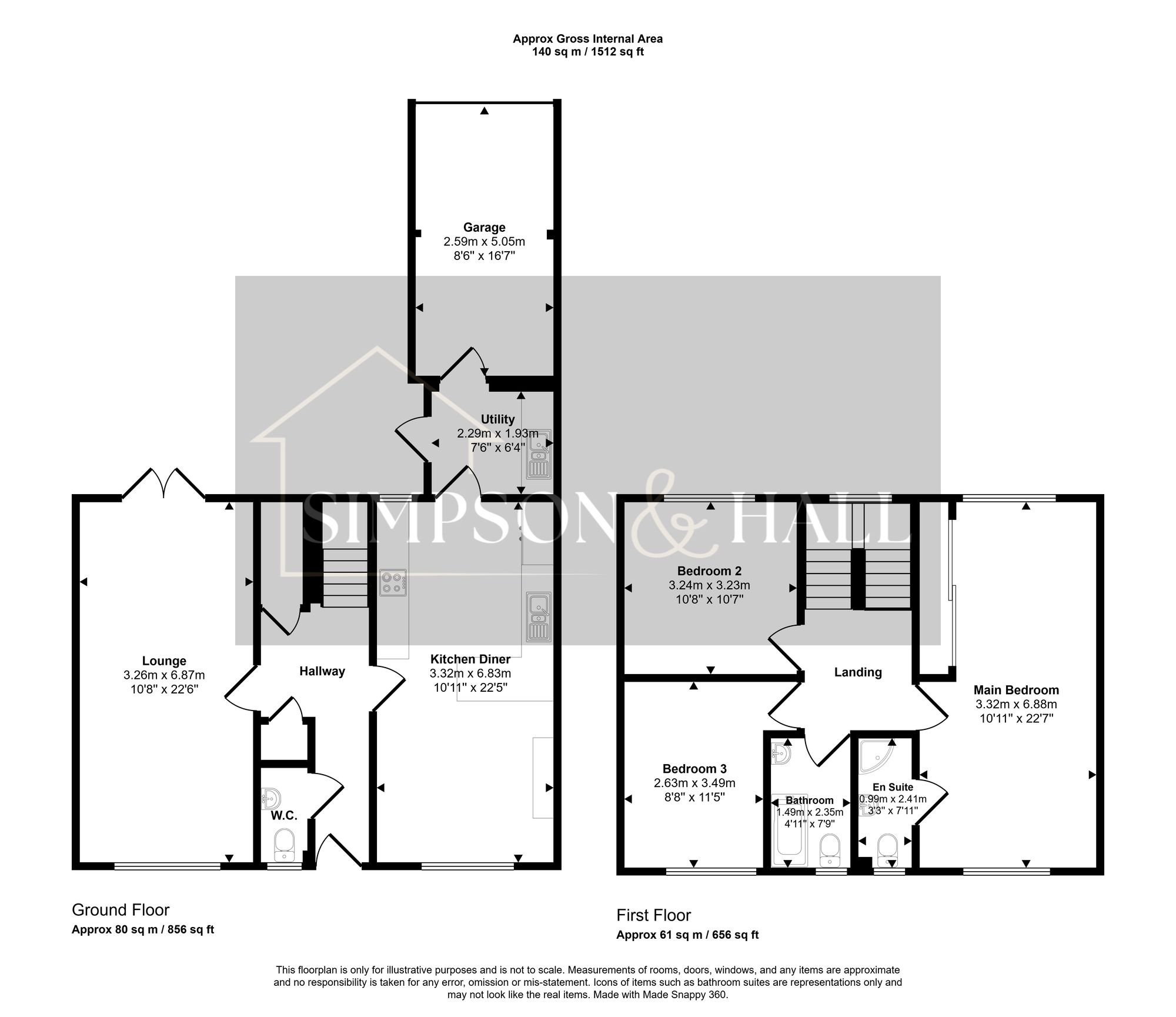 19 Havillands Place, Ashford floorplan