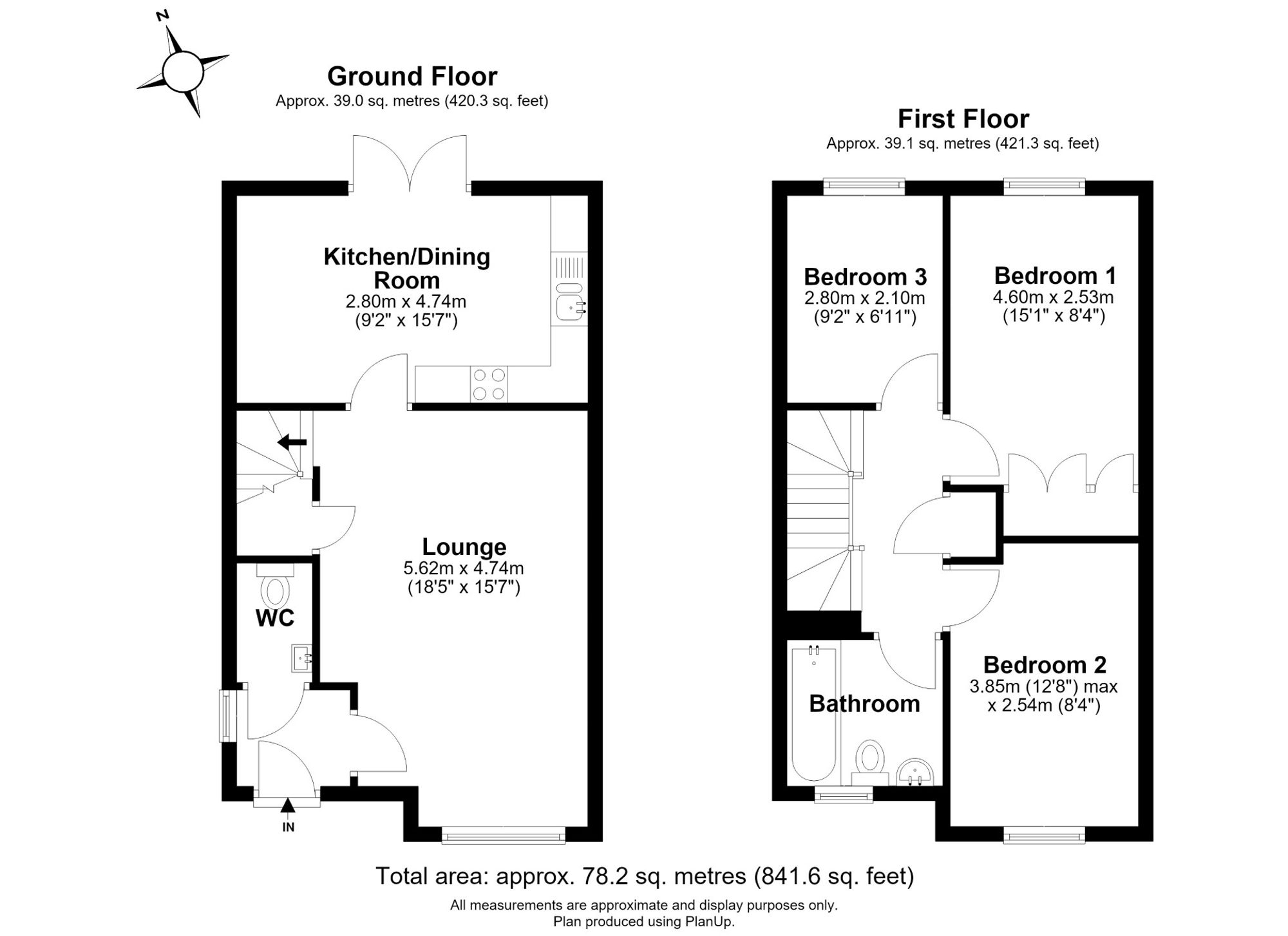 16 Halton Gill Grove, Harrogate floorplan