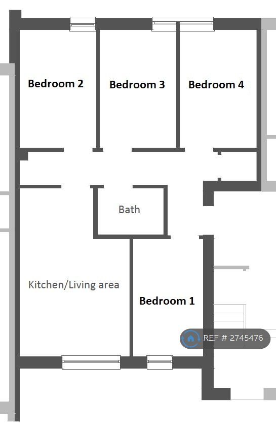 Flat, Fieldings Lodge Sparkford Close, Winchester floorplan