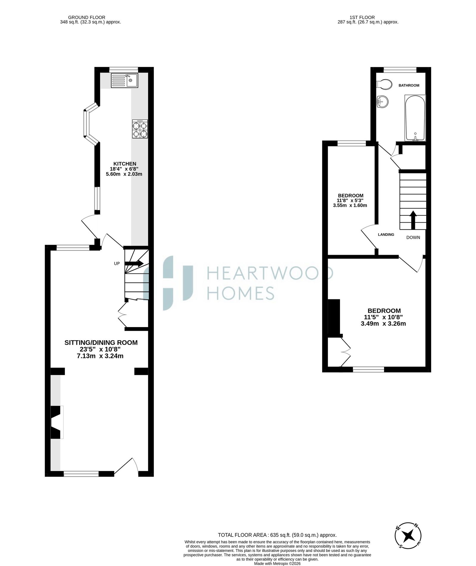 11, Upper Culver Road, St. Albans floorplan