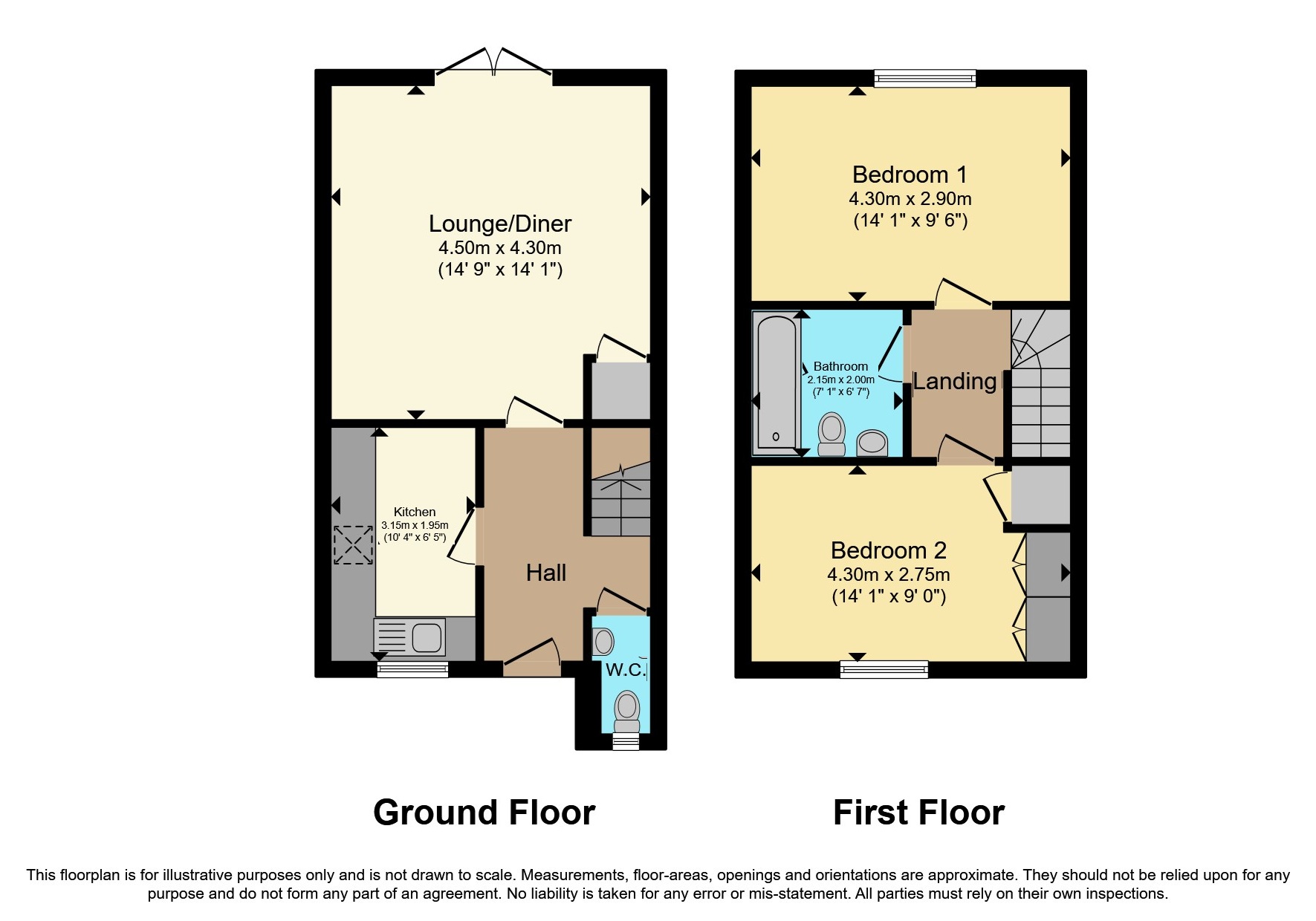 20, Bramble Close, Peterborough floorplan