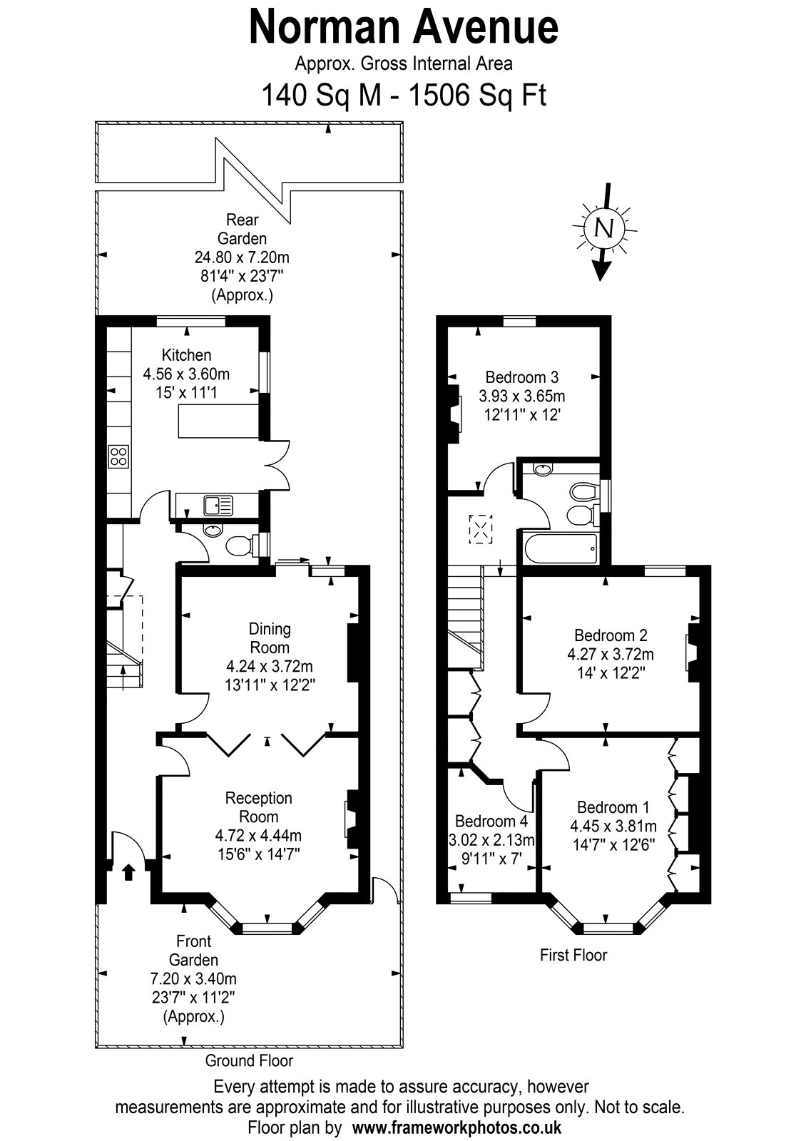 15, Norman Avenue, St Margarets floorplan