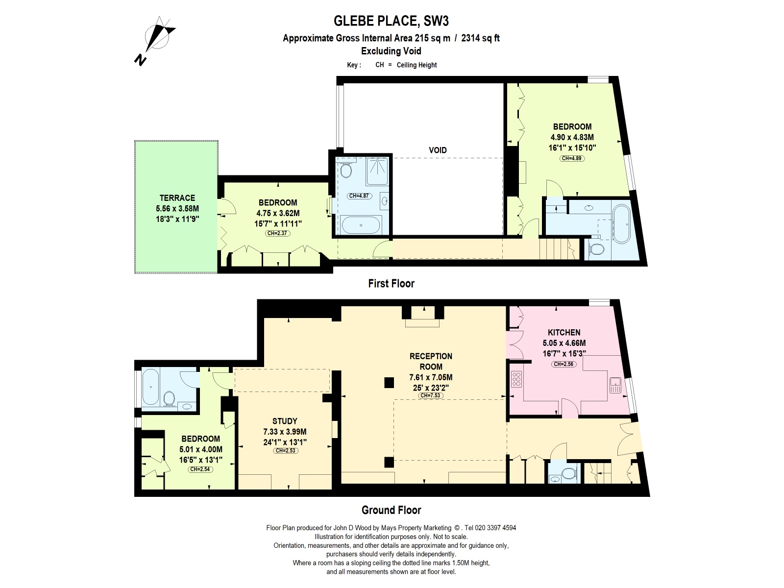41, Glebe Place, London floorplan