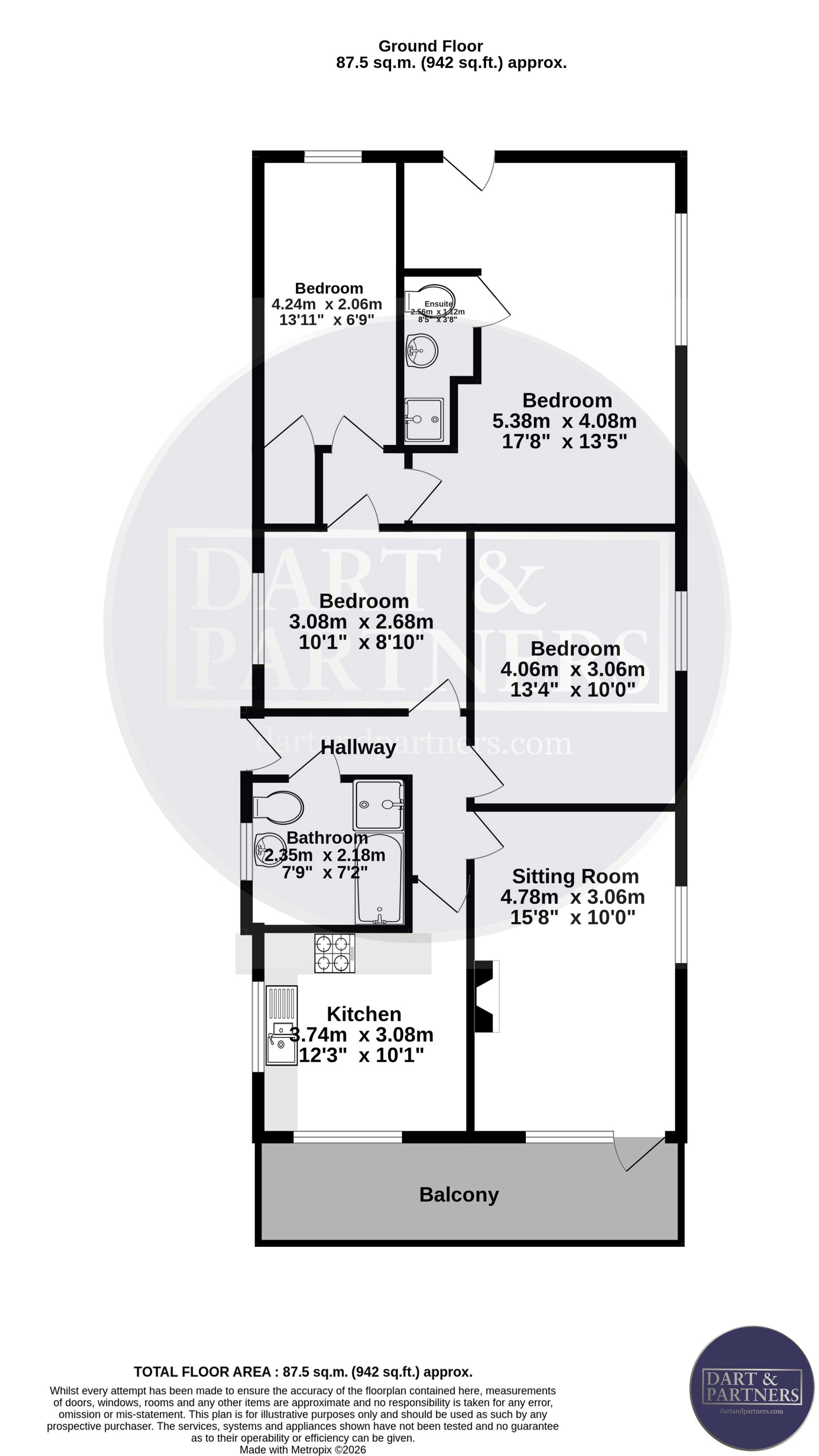 3 Pellew Way, Teignmouth floorplan