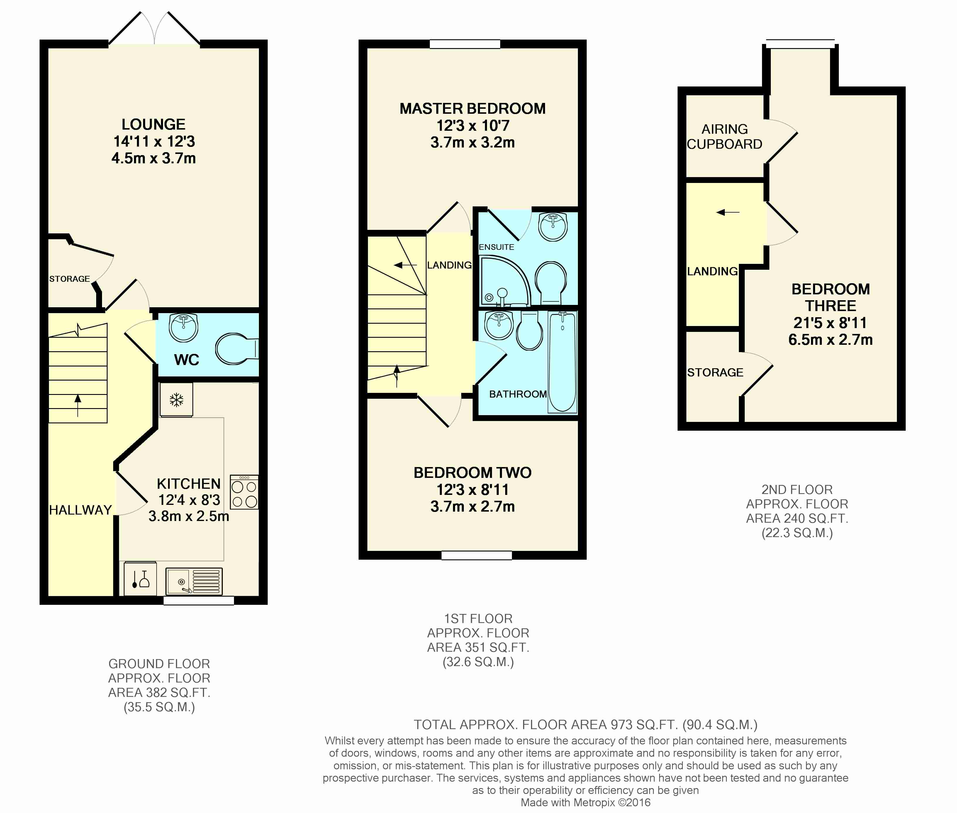 3 Bedrooms Terraced house to rent in Nelson Road, Horsham, West Sussex RH12