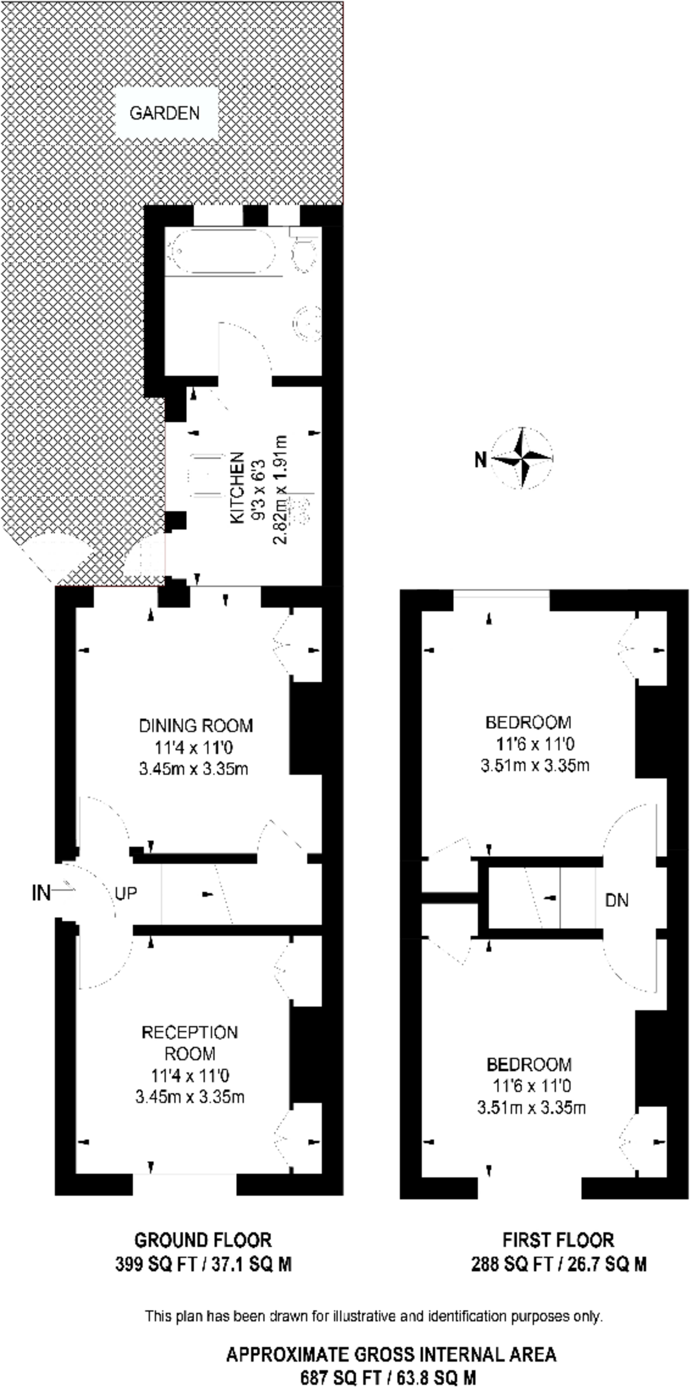 Millmead Terrace, Guildford floorplan