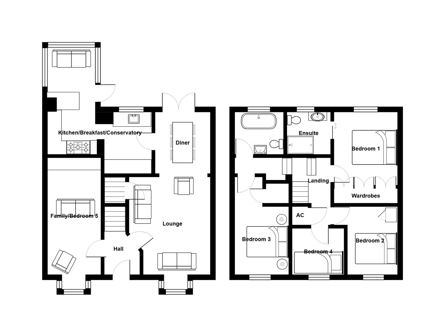 15, Compass Drive, Plymouth floorplan