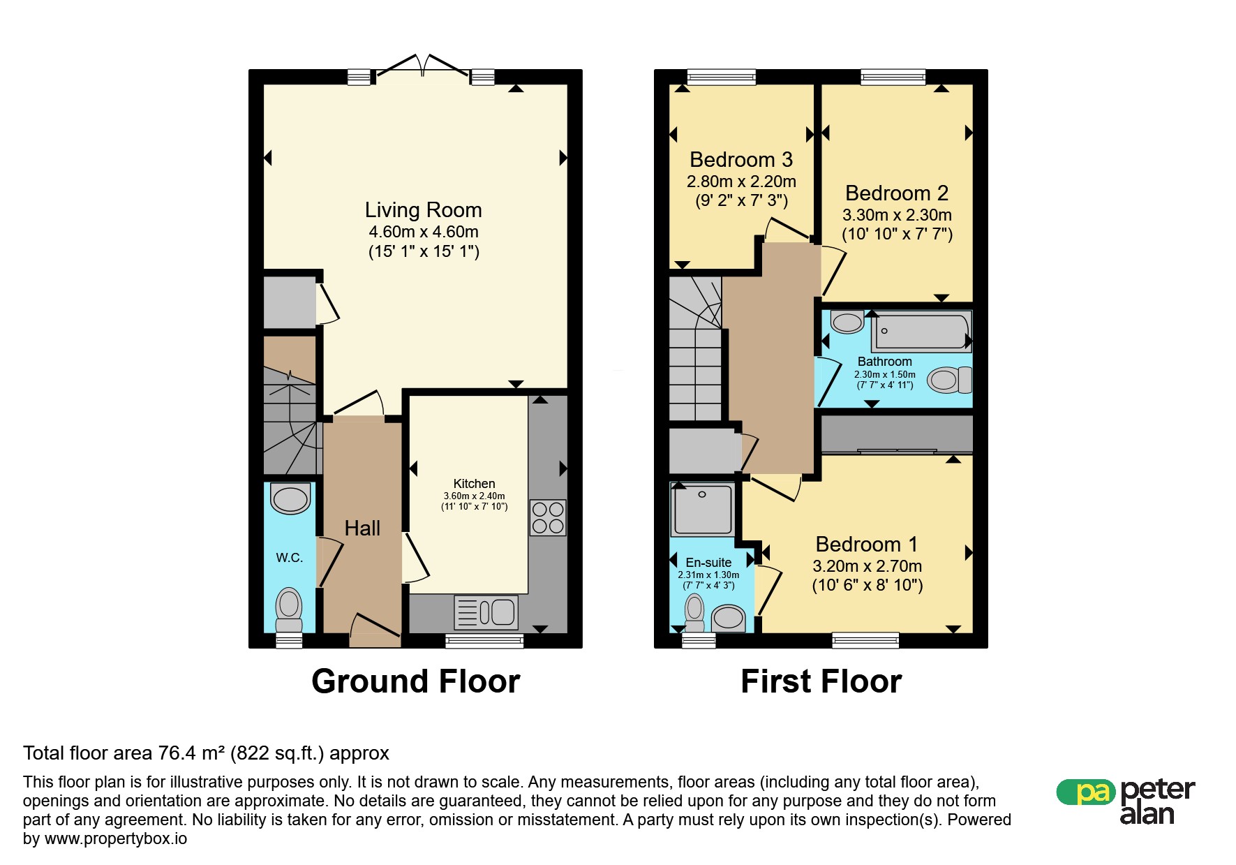 5, Alexon Way, Pontypridd floorplan