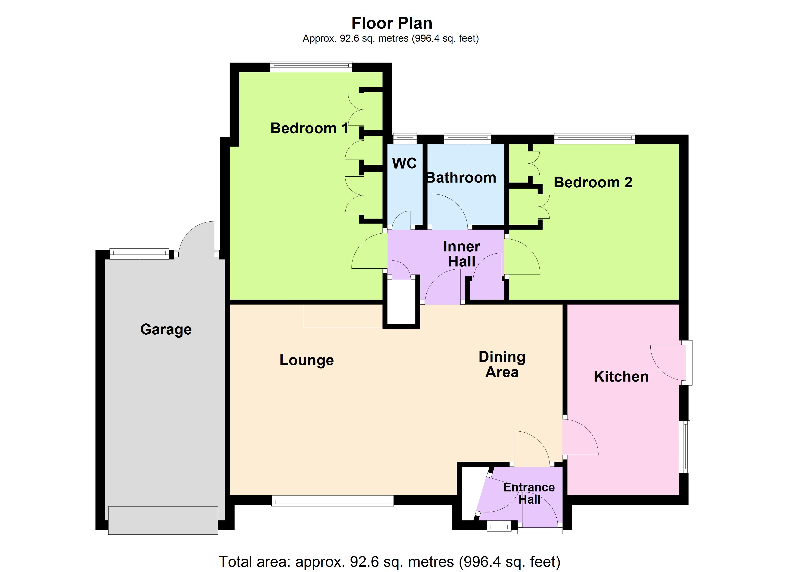 37, Jervis Avenue, Rustington floorplan