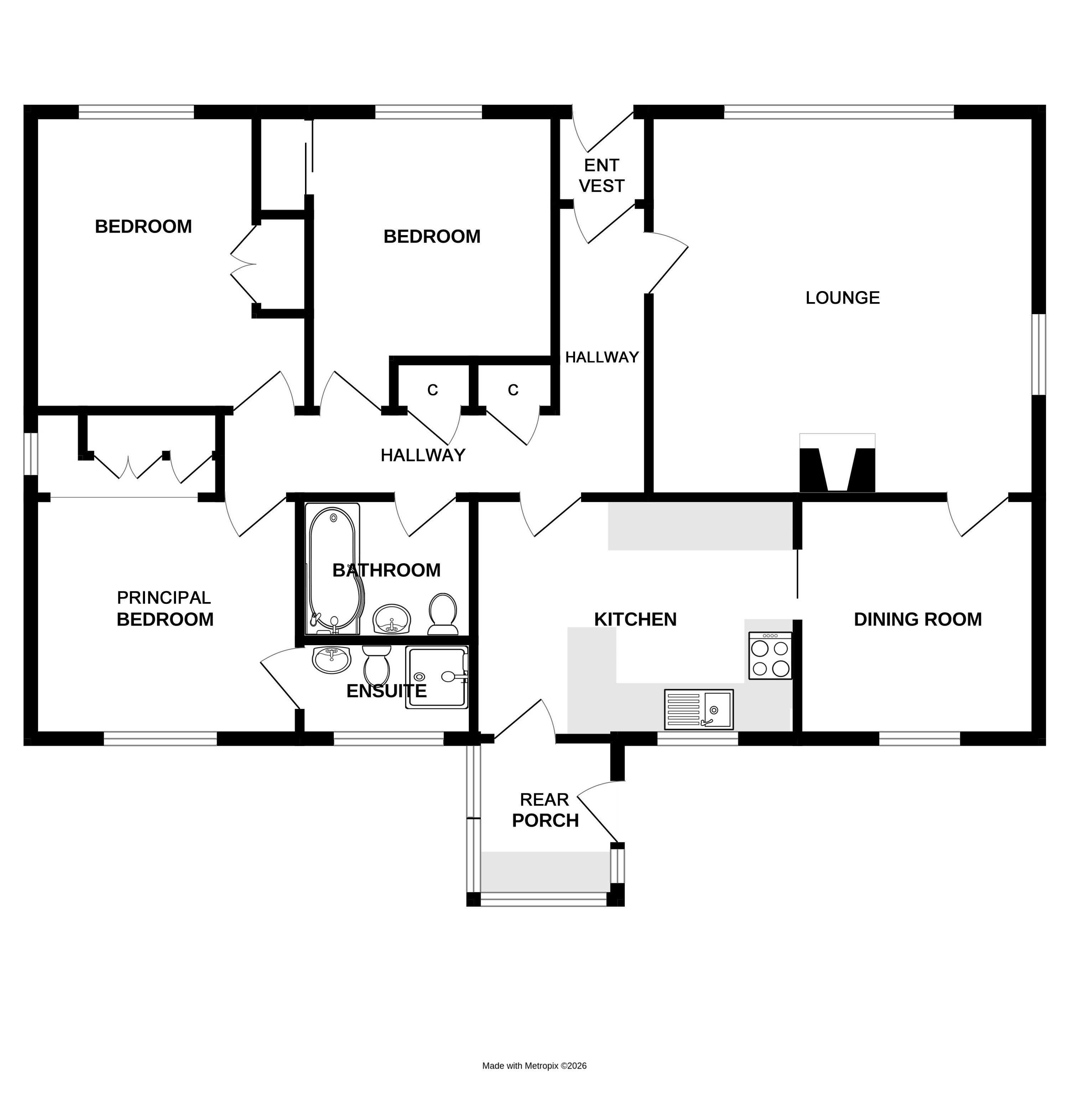 3, Stirling Place, Fort William floorplan