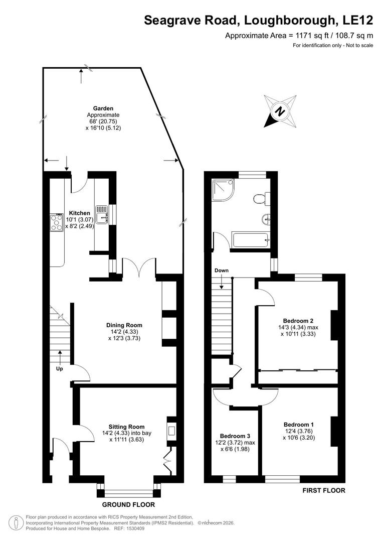 Seagrave Road, Loughborough floorplan