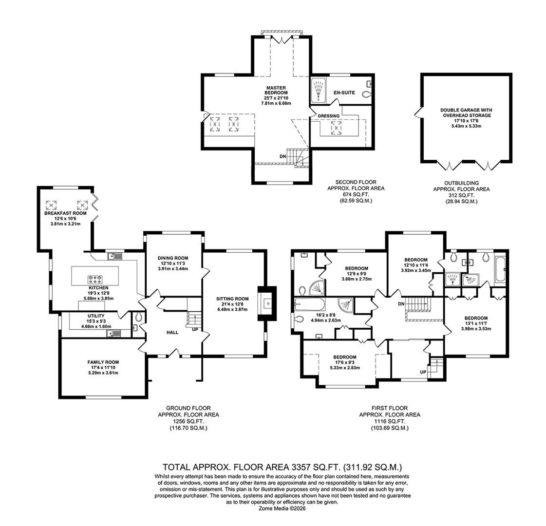 Sportsmans Cottages, West Malling floorplan