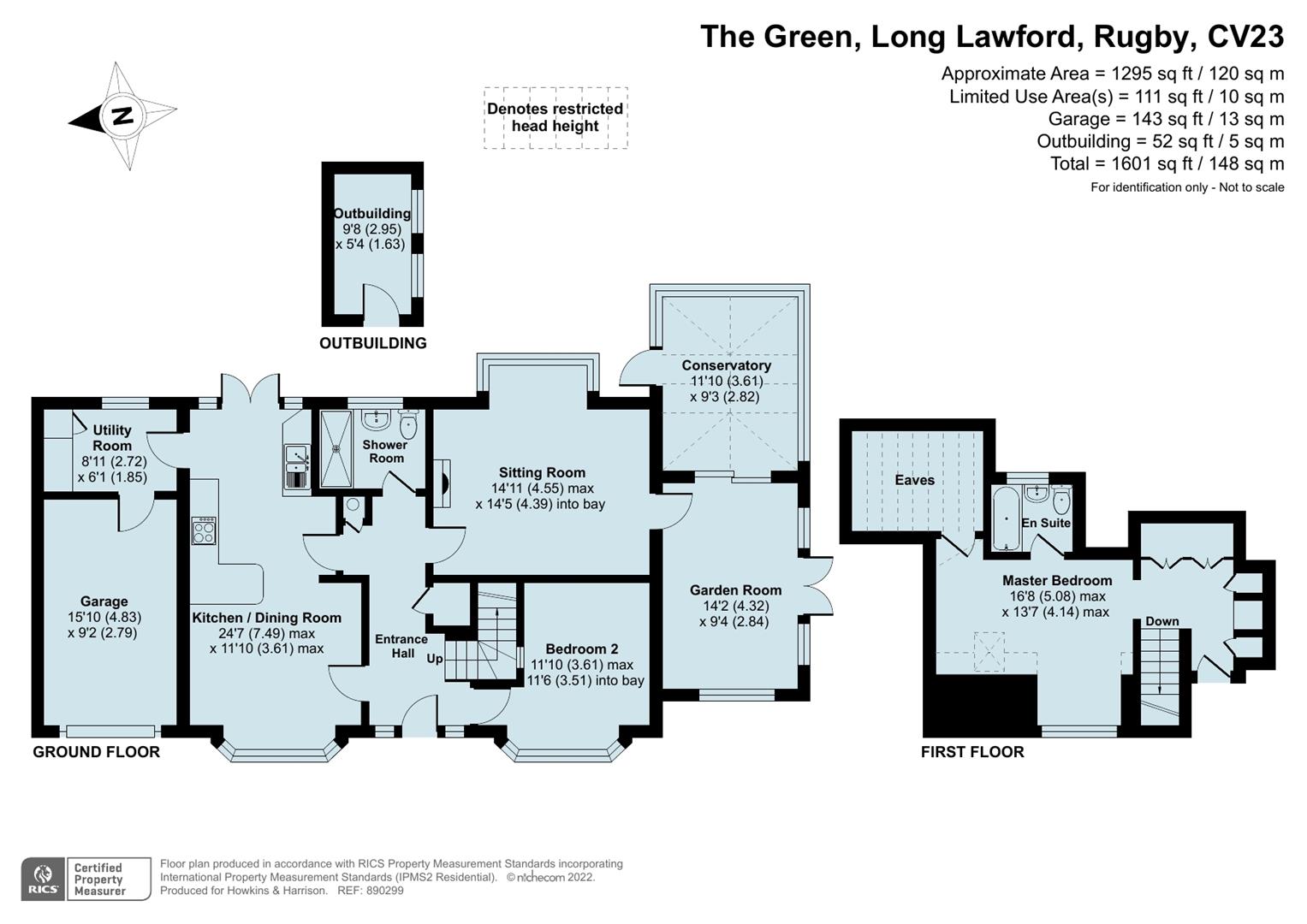 The Green, Long Lawford, Rugby CV23, 2 bedroom detached bungalow for