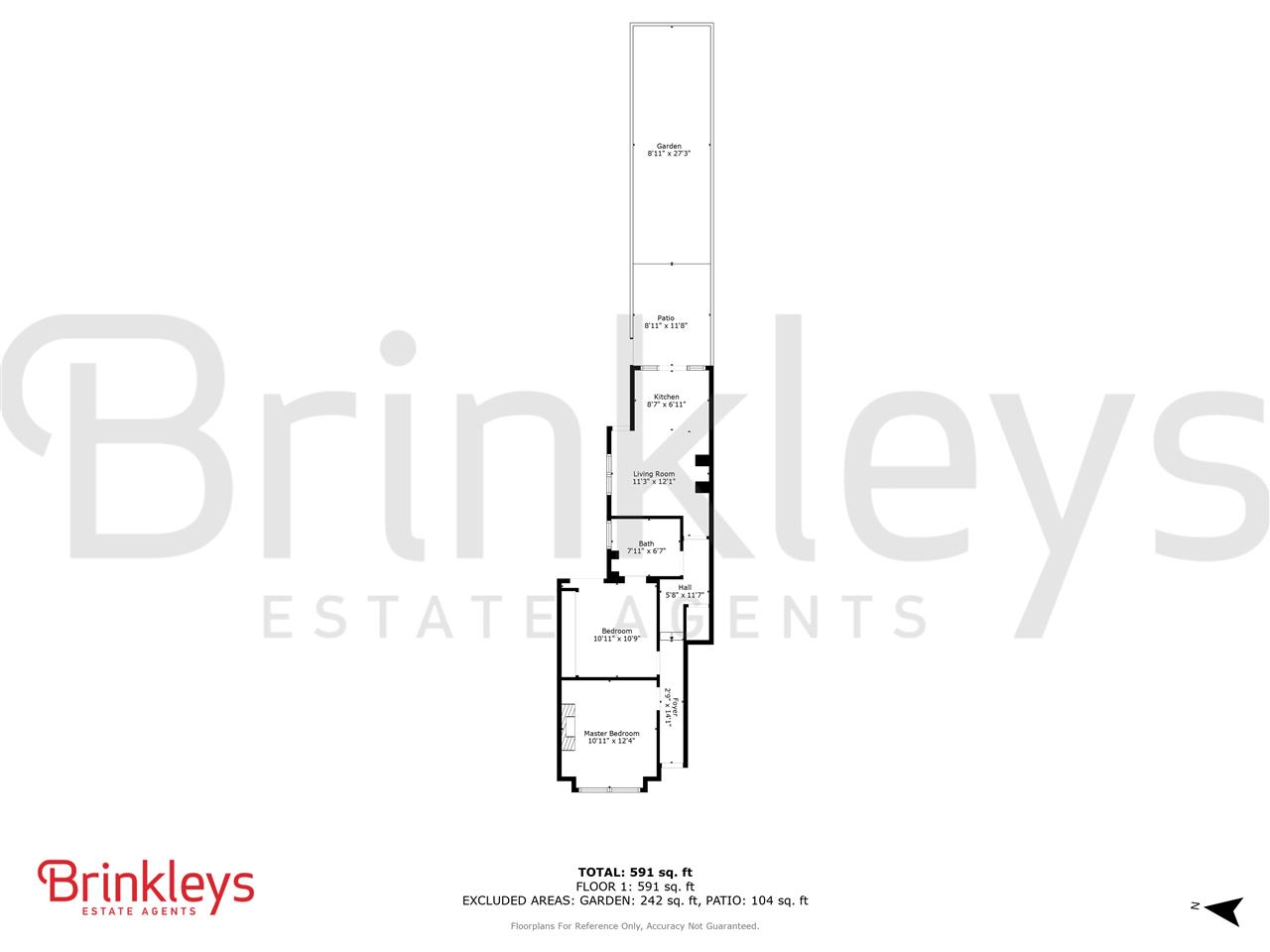38, Astonville Street, London floorplan