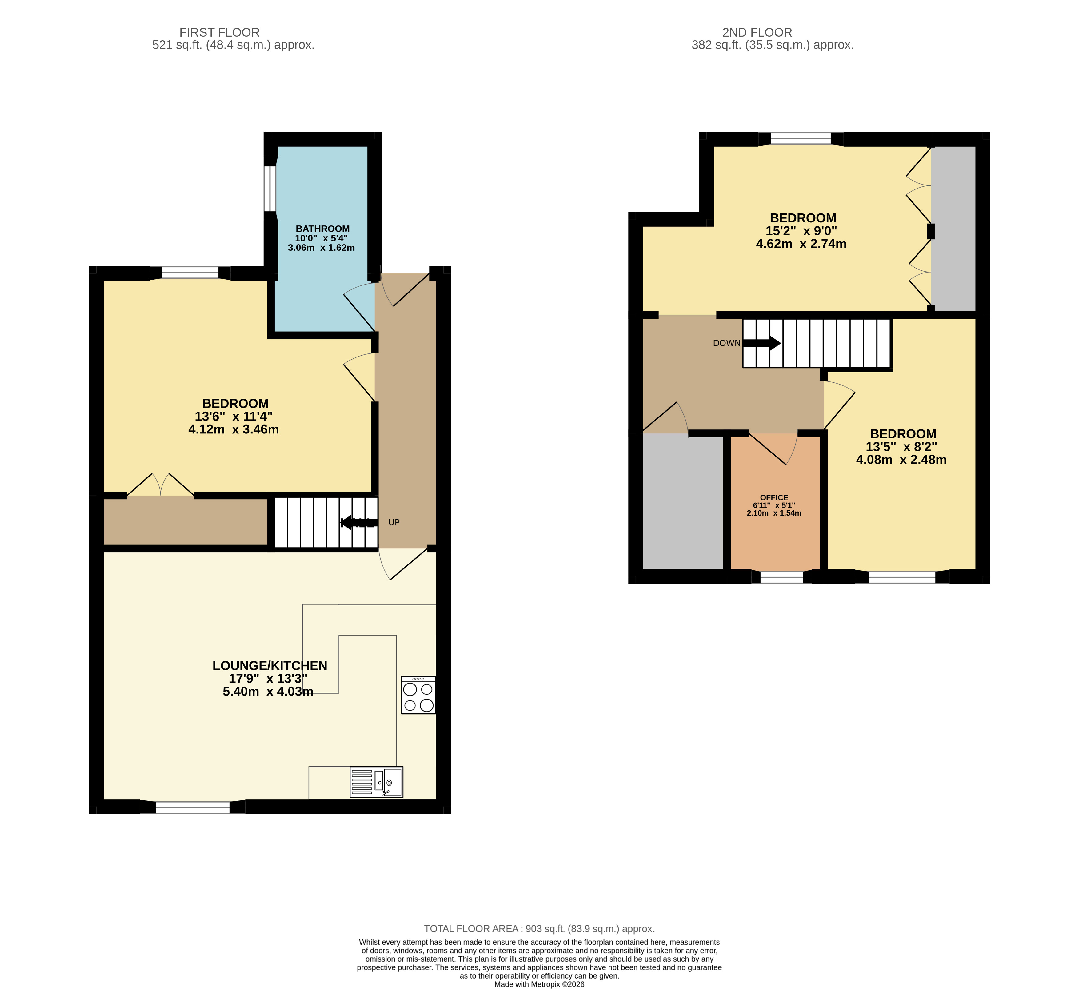 9, Blackwood Place, Leven floorplan