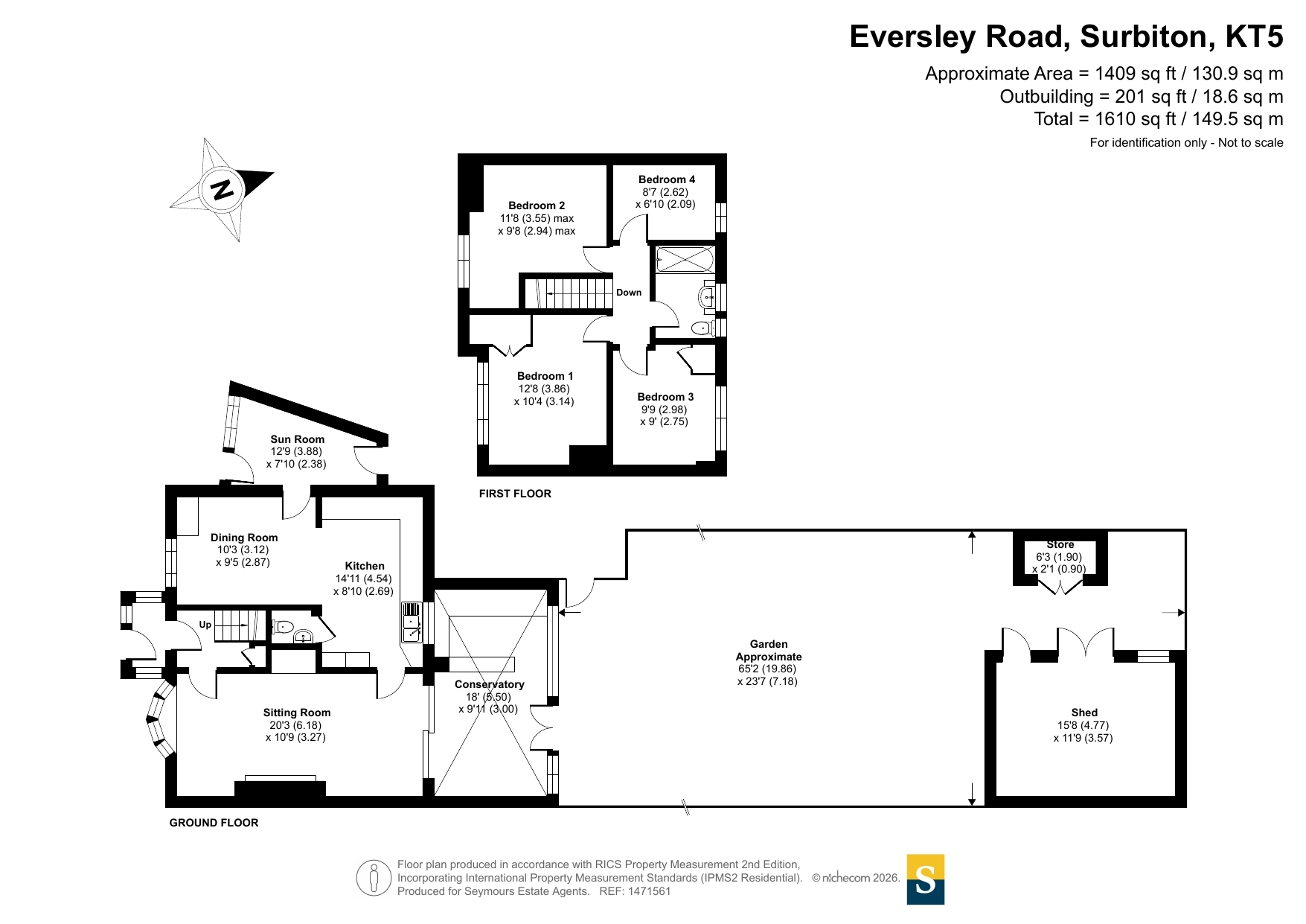 10, Eversley Road, Surbiton floorplan
