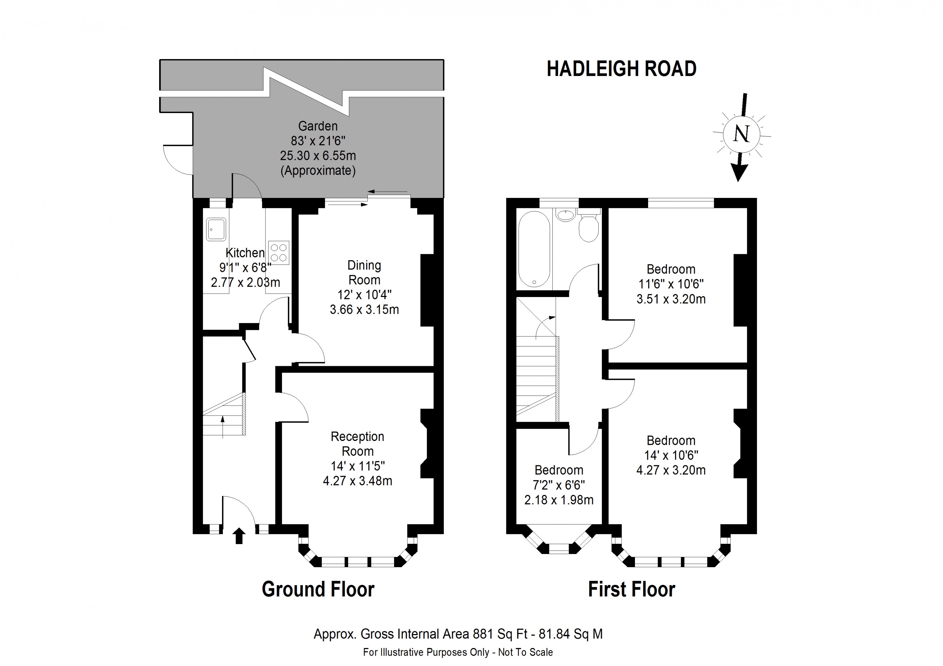 3 Bedrooms Semi-detached house to rent in Hadleigh Road, London N9