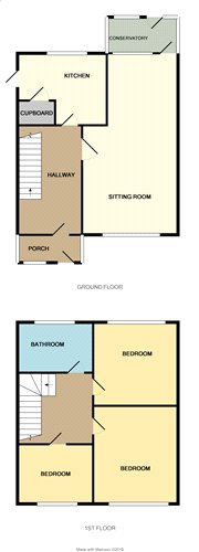 3 Bedrooms Semi-detached house for sale in Galmington Road, Taunton, Somerset TA1