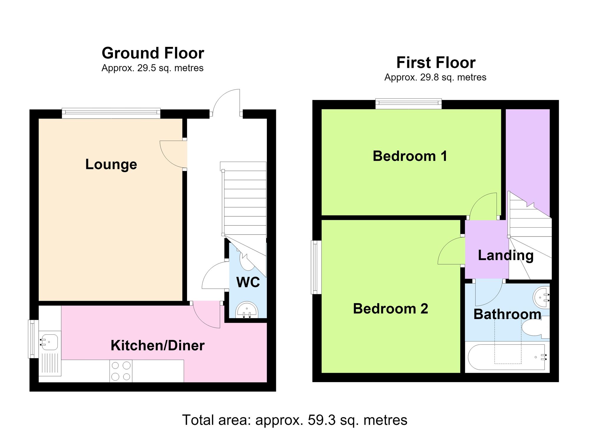 4 High Street Mews, Wellingborough floorplan