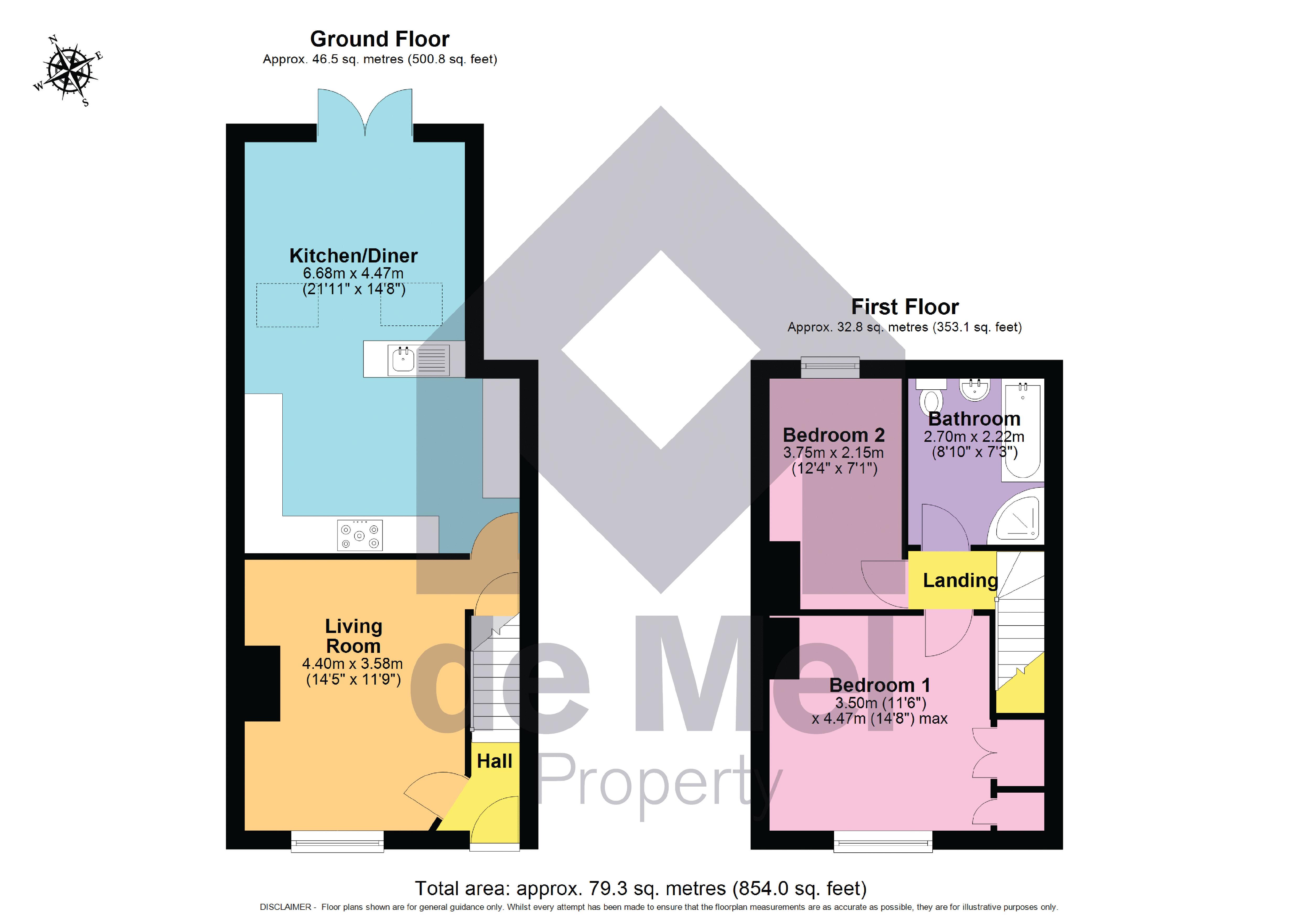7 Guestriss Cottages, Swindon Lane, Cheltenham floorplan