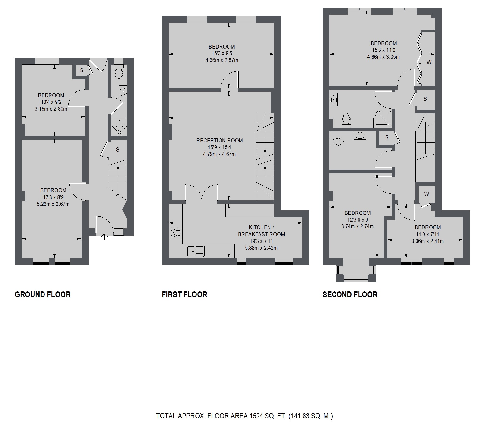 67, Rope Street, London floorplan