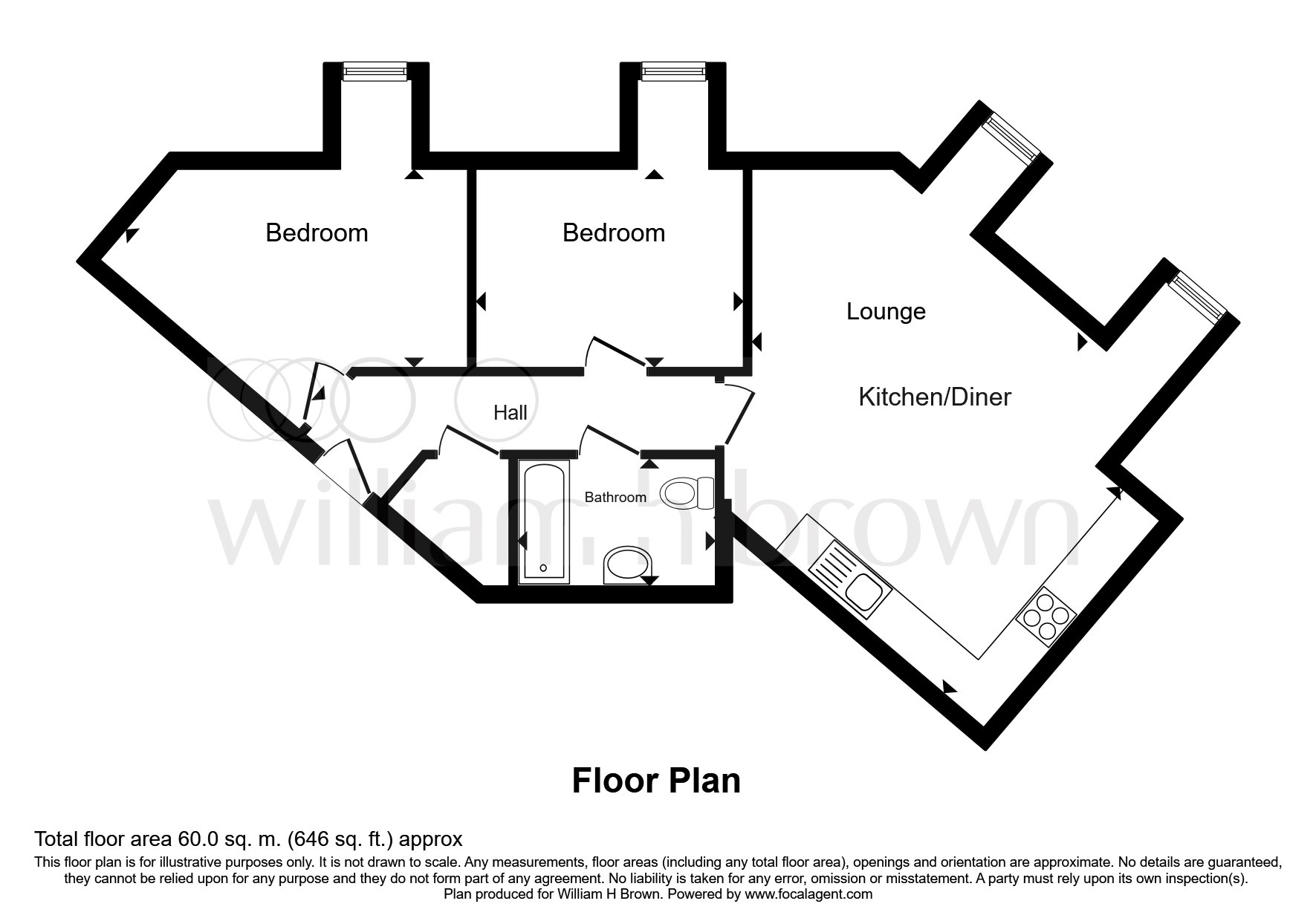 2 Bedrooms Flat for sale in Buckwells Field, Bengeo, Hertford SG14