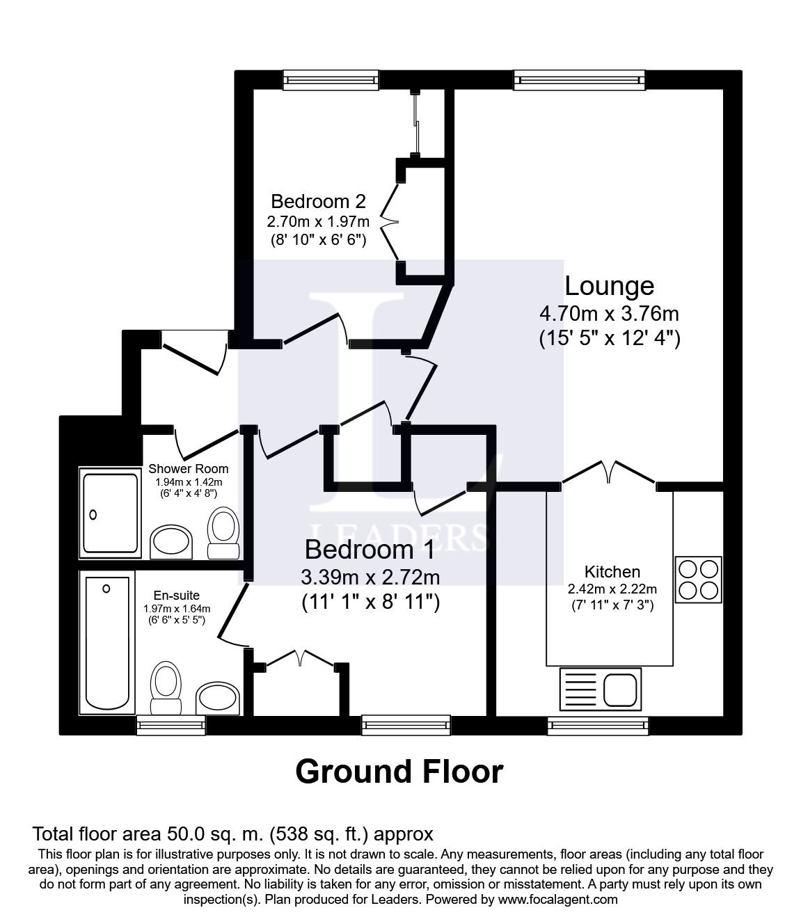 2 Bedrooms Flat to rent in Francesca Court, St. Olave Street, Chester CH1