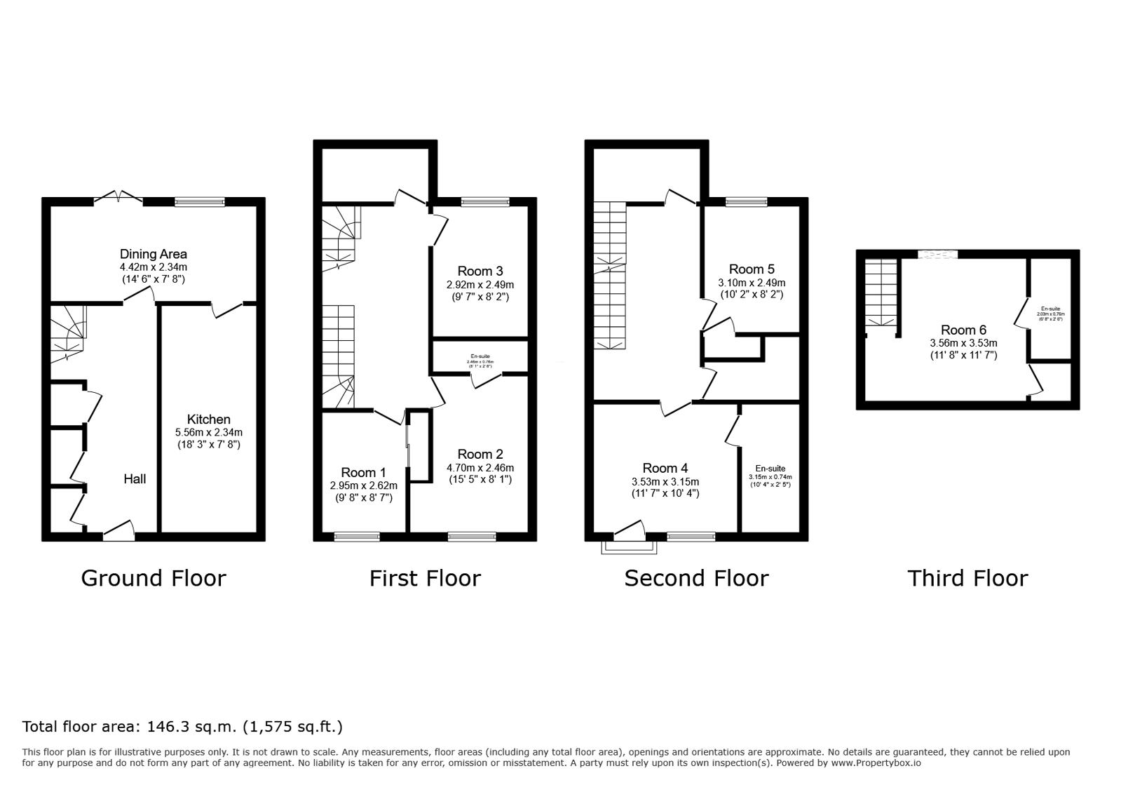 2, Kingfisher Way, Bishops Stortford floorplan