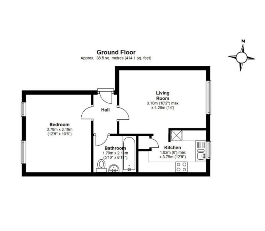 43., Waddington Close, Enfield floorplan
