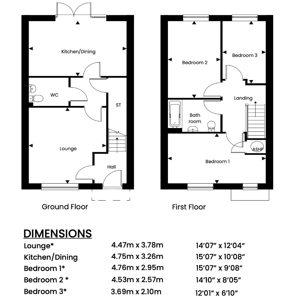 Giles Close, Dunstable floorplan