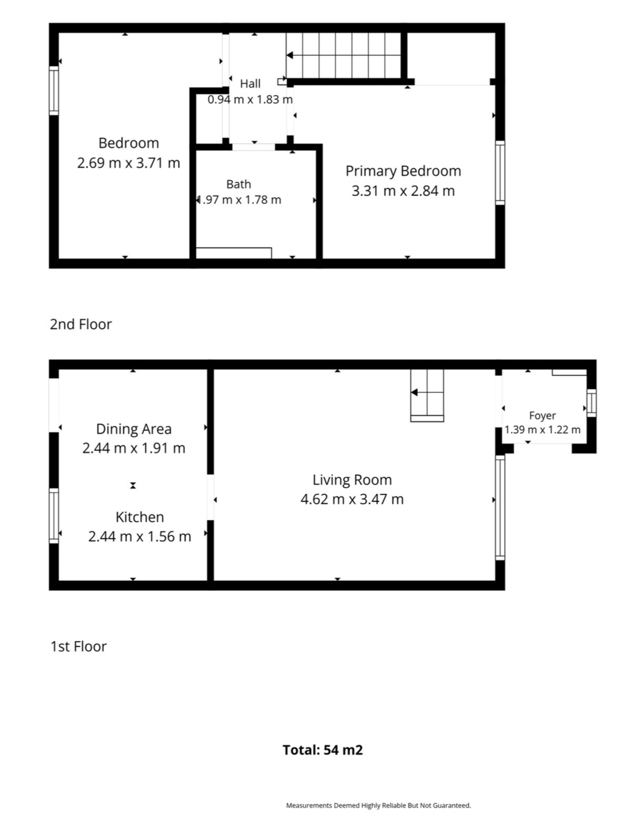 75 Stoneybank Gardens, Musselburgh floorplan