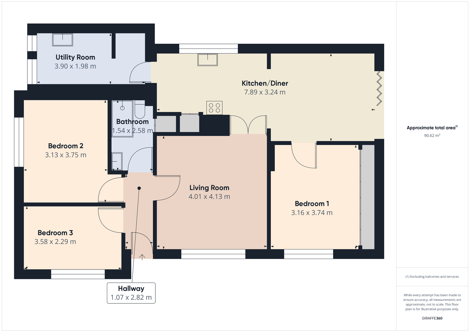 Hillview, Hillcrest, Bristol floorplan