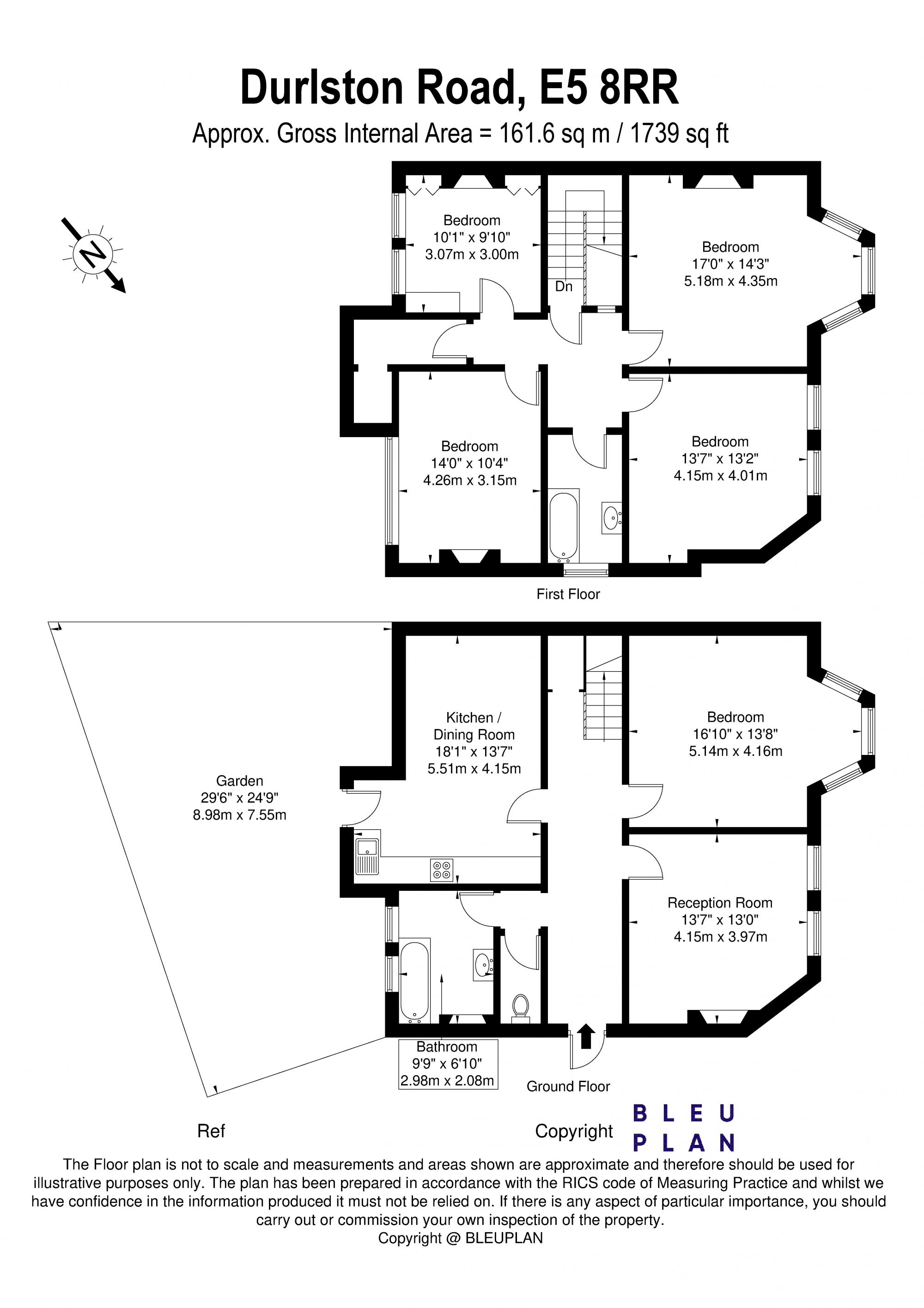 Durlston Road, Clapton, London E5, 4 bedroom semidetached house for