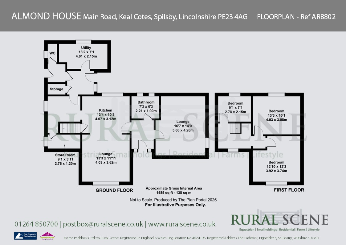 ALMOND HOUSE, Main Road, Spilsby floorplan