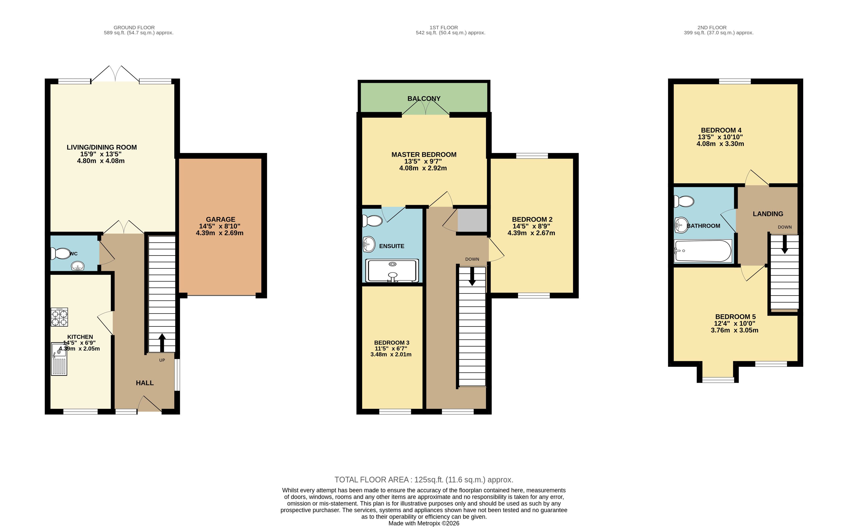 9, Robert Parker Road, Berkshire floorplan