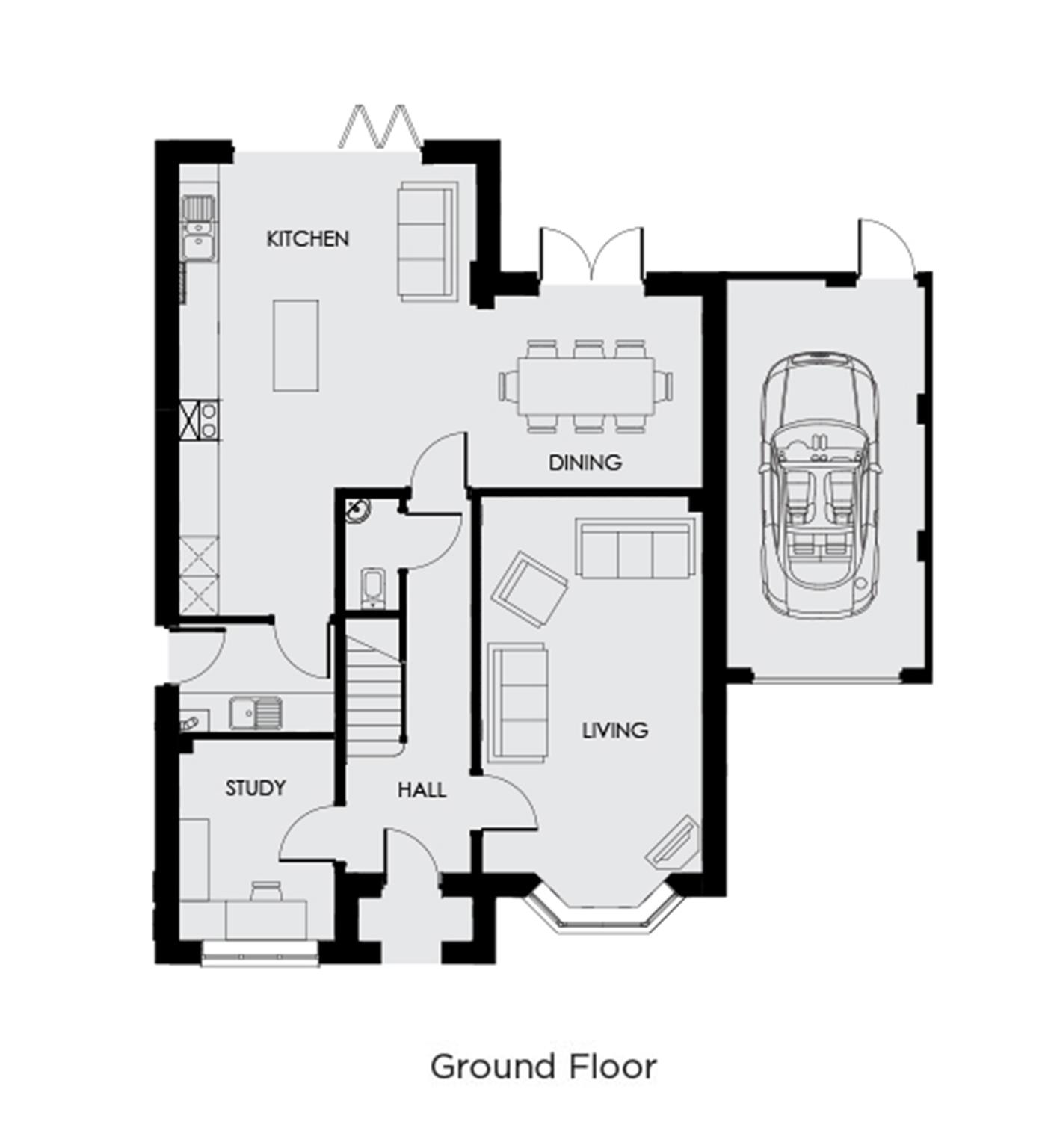 4 Bedrooms Detached house for sale in The Cheddar, The Chestnuts, Winscombe, Somerset BS25