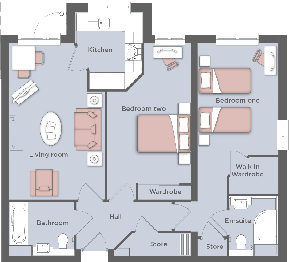 26 Beck Lodge,, Botley Road, Park Gate floorplan