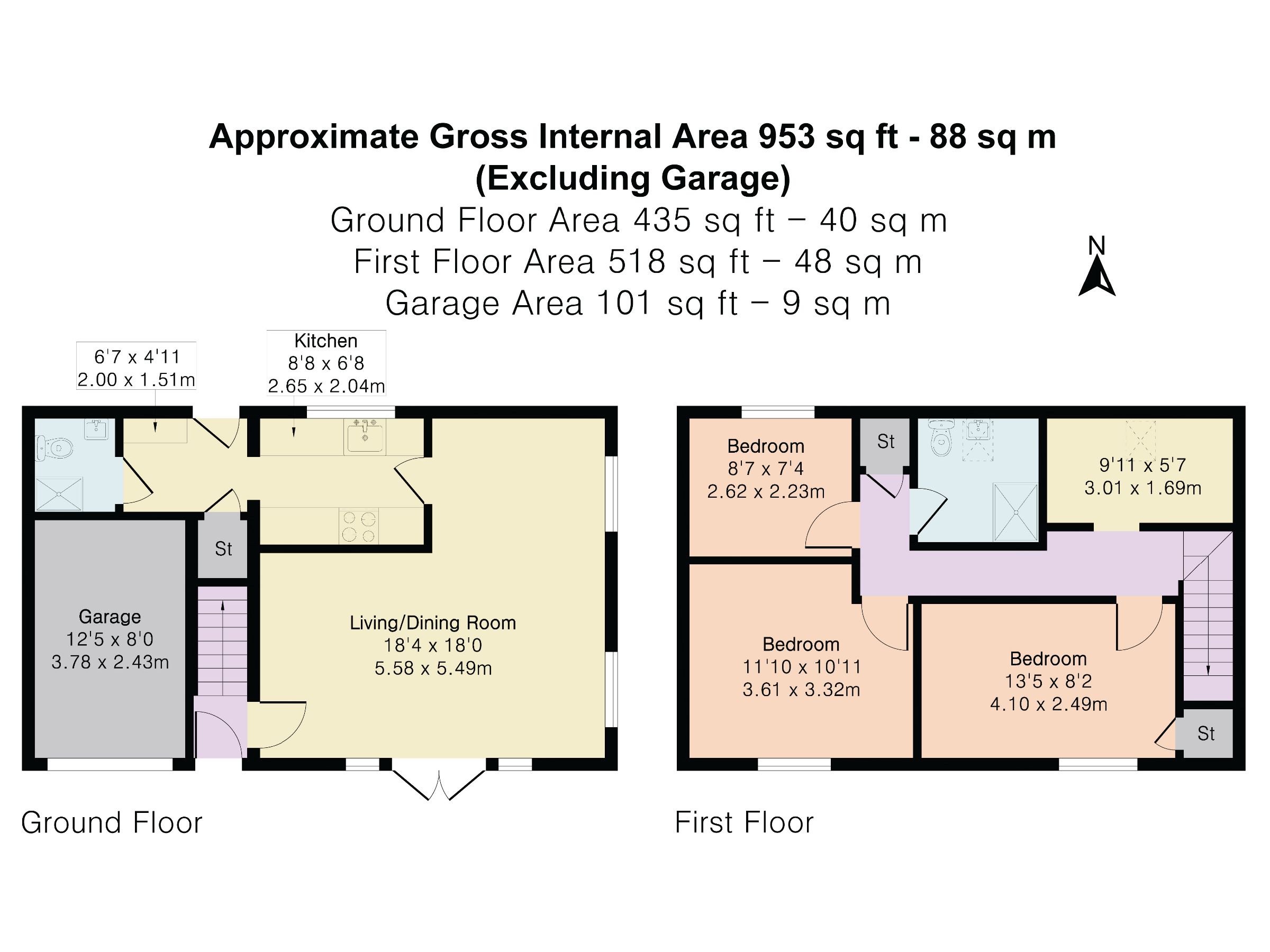 5 Fairmead Court, Exeter floorplan