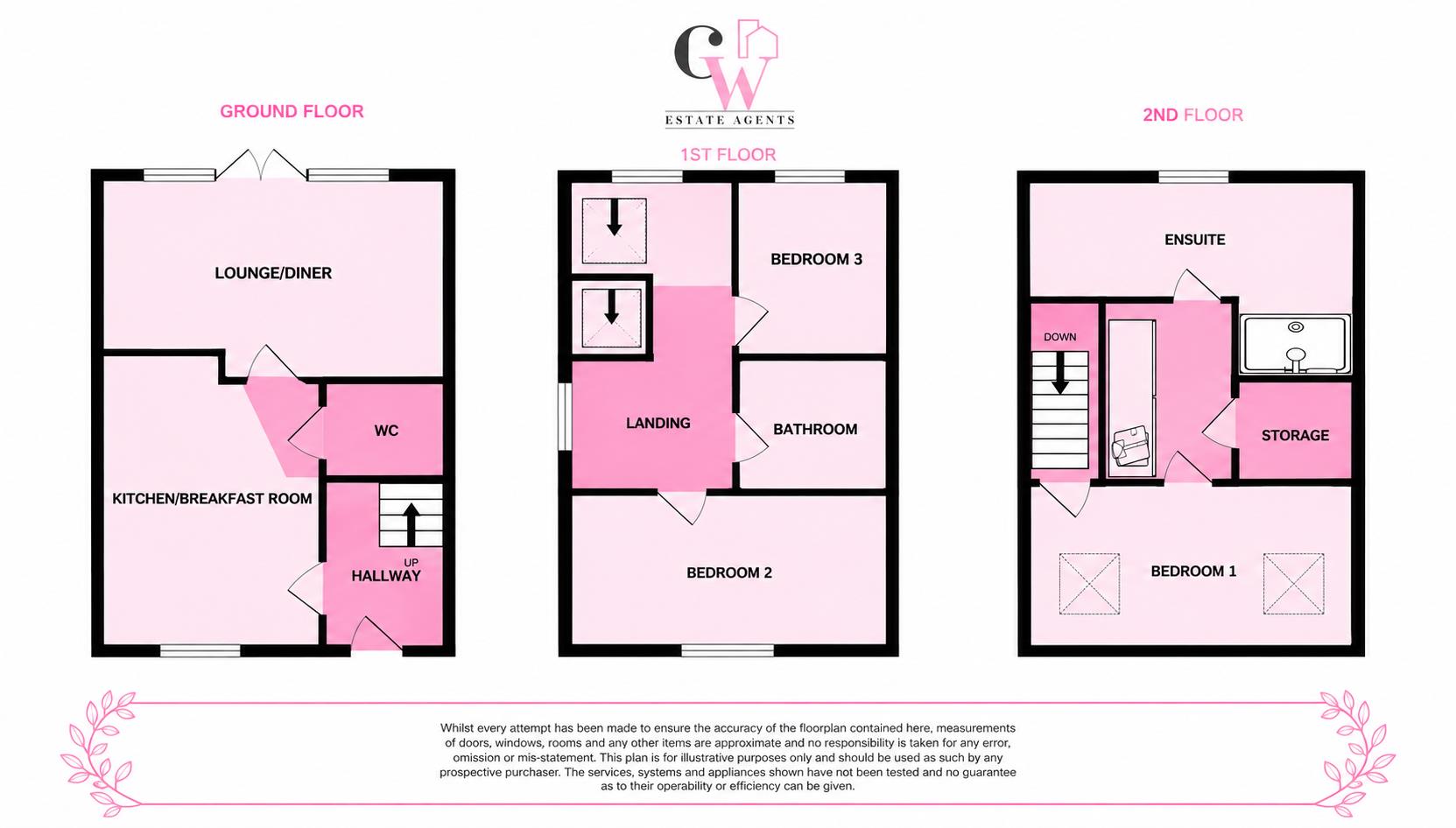 Sandeman Crescent, Northwich floorplan