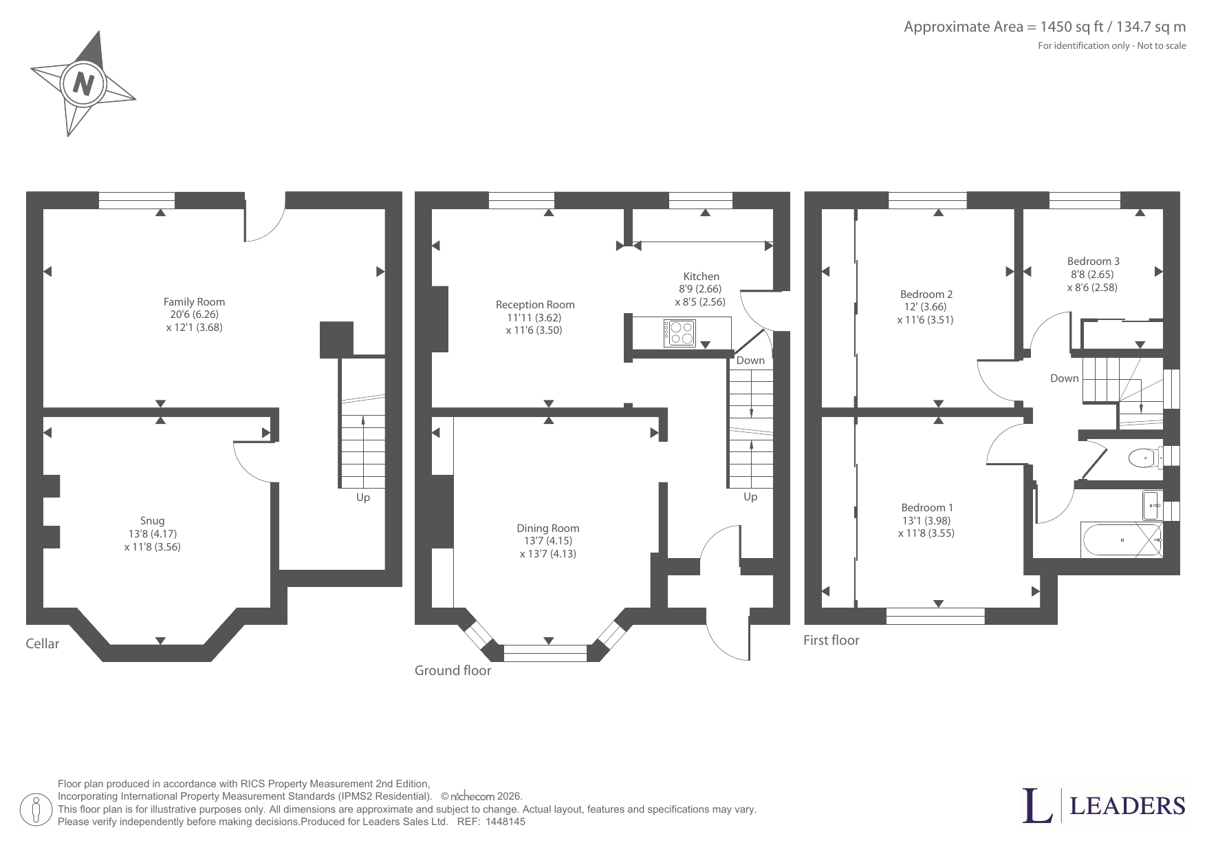 81, Sherwood Vale, Nottingham floorplan