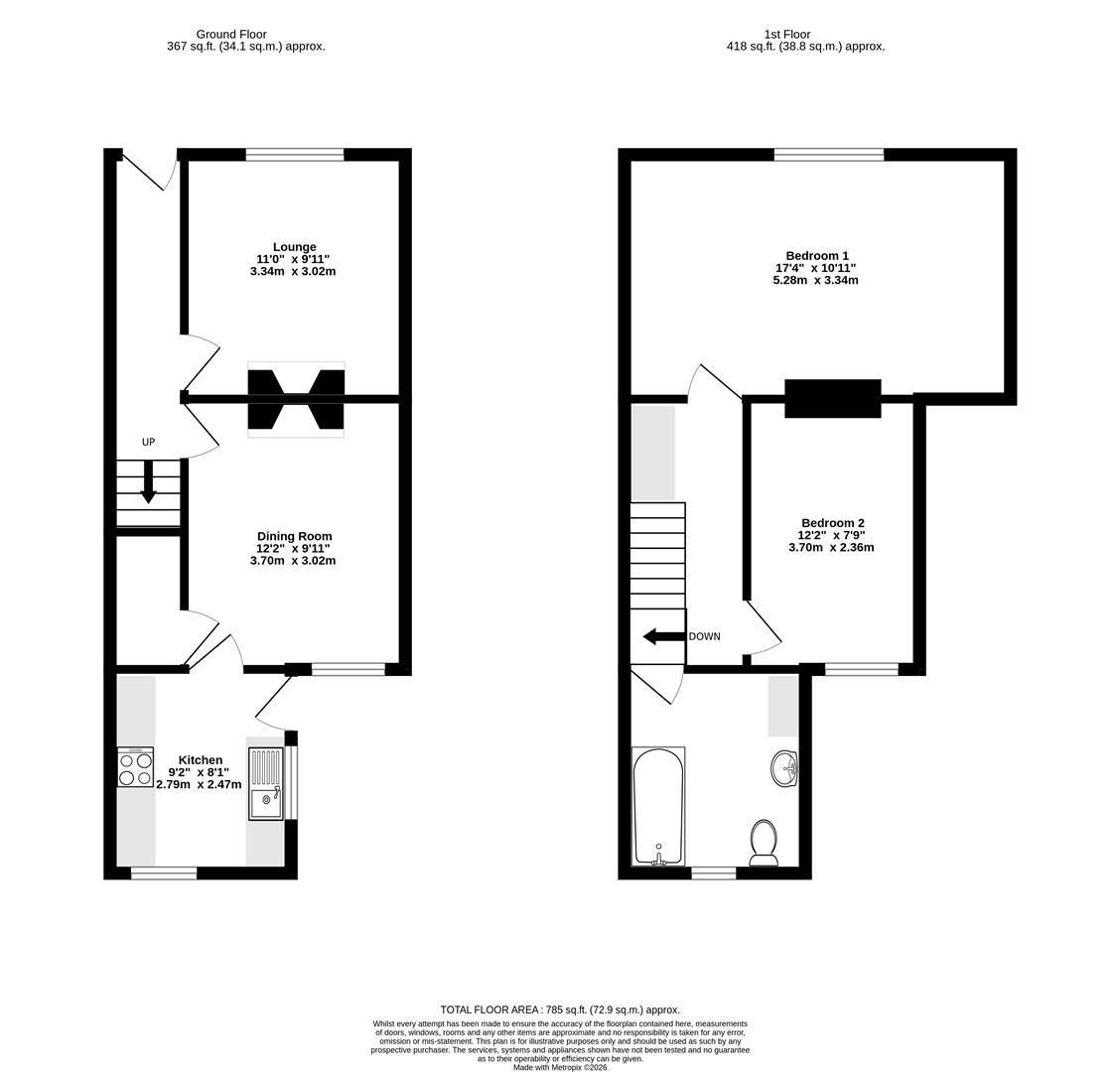 16, Terry Street, York floorplan