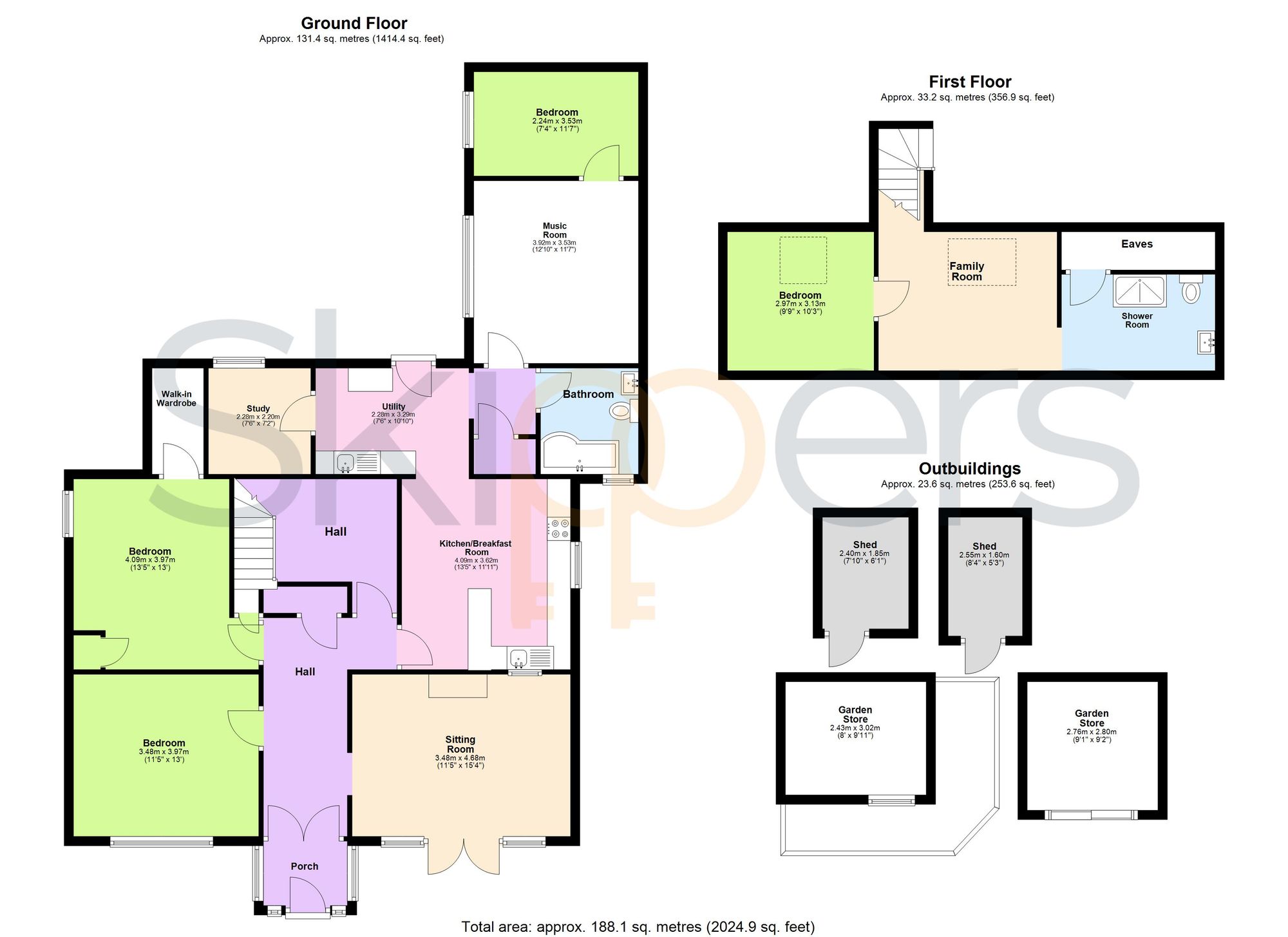 Badgers Oak Canterbury Road, Ashford floorplan
