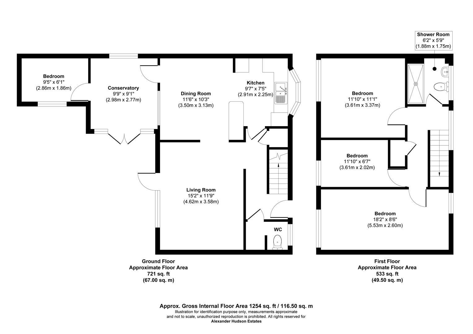55, Hallington Mews, Newcastle Upon Tyne floorplan