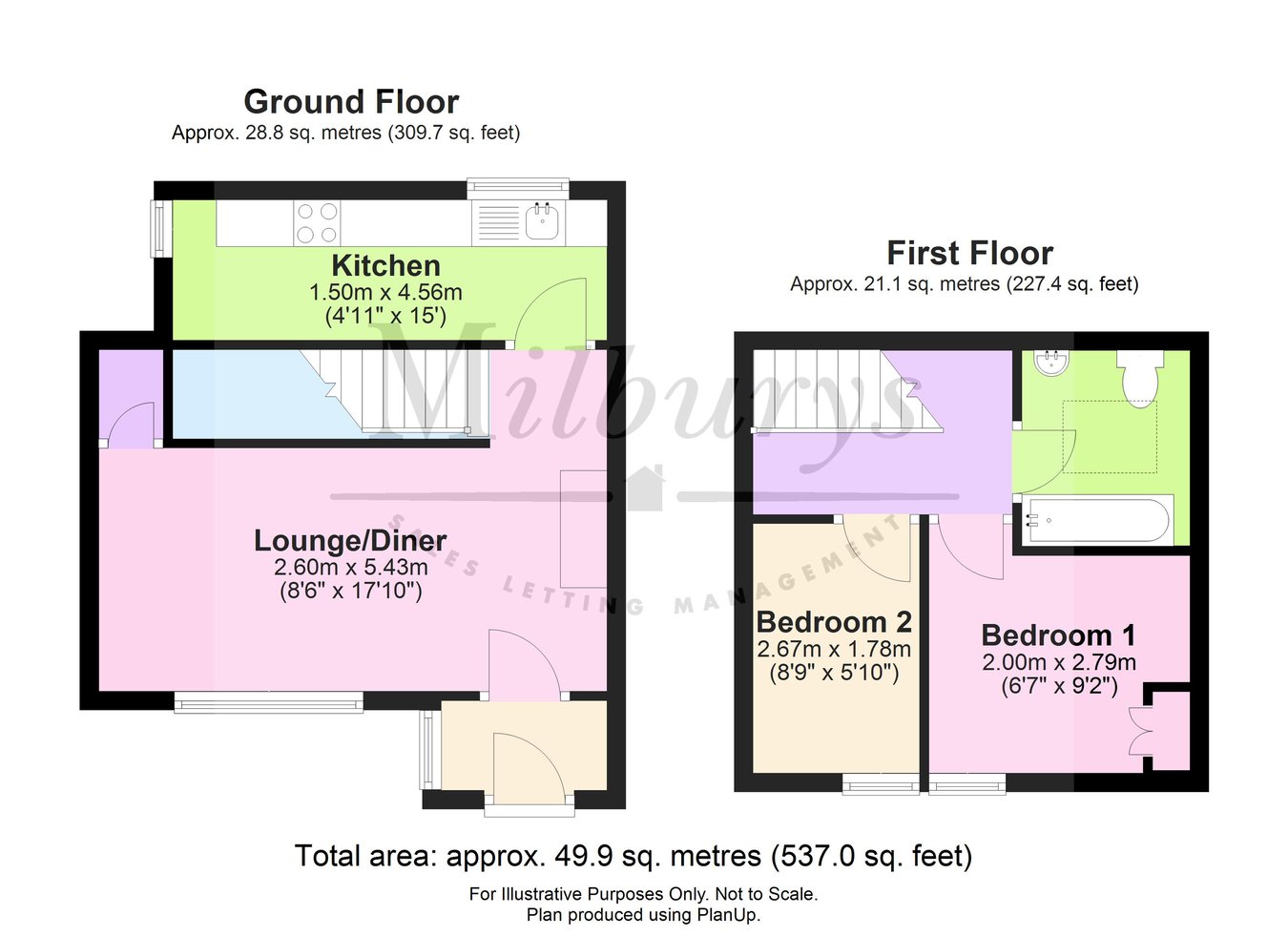 5, Reeds Row, Wotton-under-Edge floorplan
