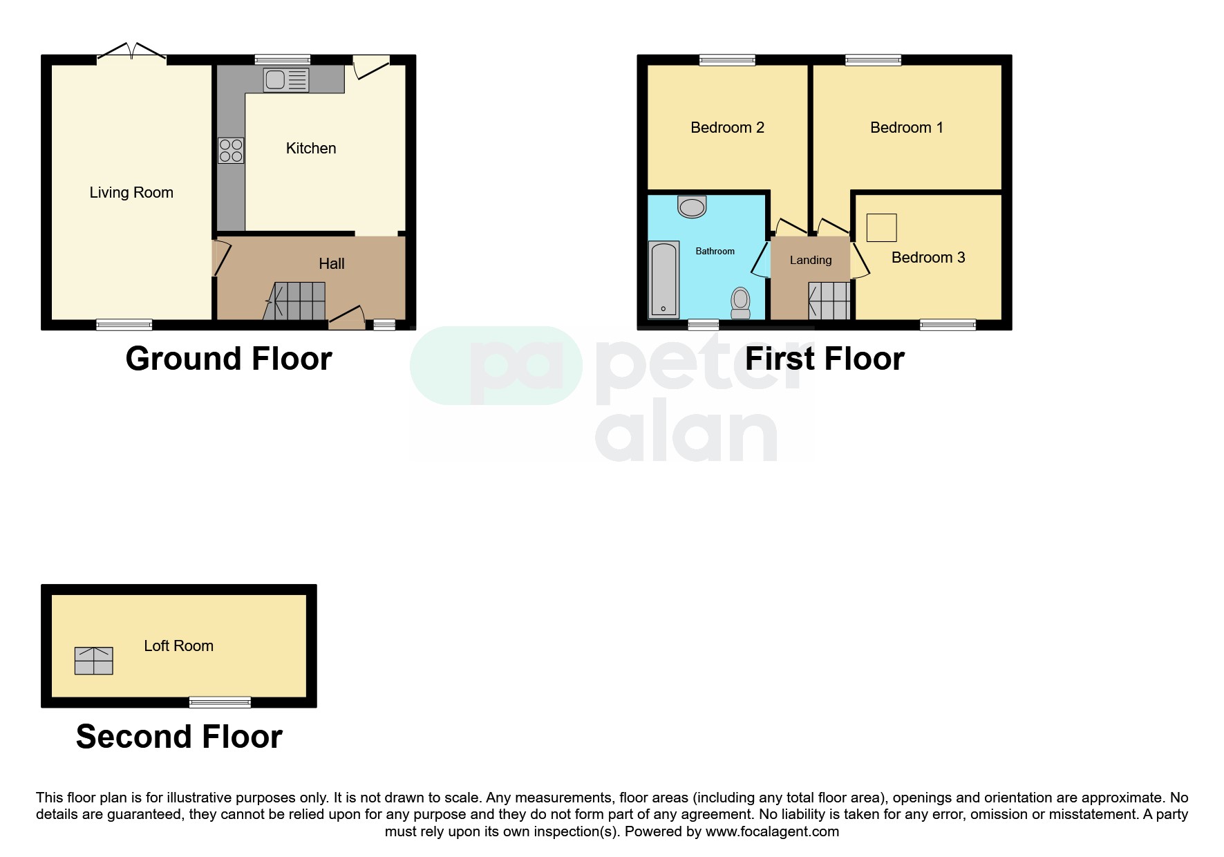 5, Claude Road, Barry floorplan